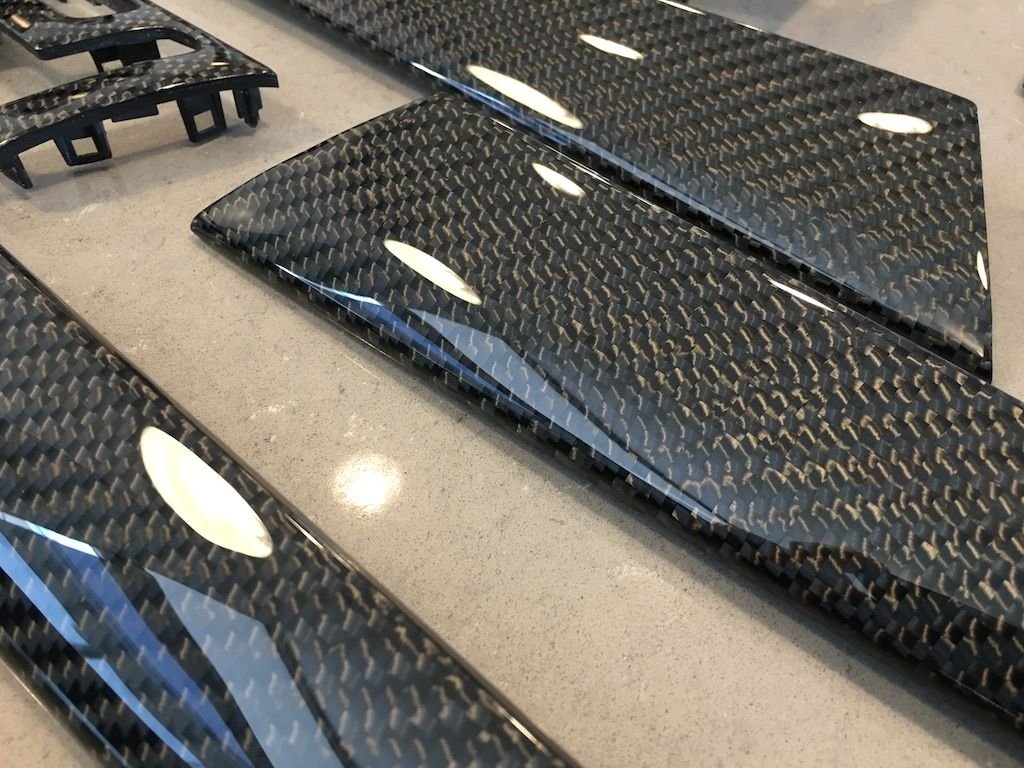 Interior/Upholstery - FS: W204 9 piece carbon fiber interior trim set - New - 2008 to 2014 Mercedes-Benz All Models - Phoenix, AZ 85009, United States
