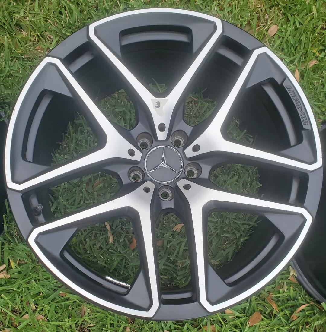 Wheels and Tires/Axles - Set of 4 OEM Rims from 2018 GLC 63 - Used - 2018 Mercedes-Benz GLC63 AMG - Houston, TX 77573, United States