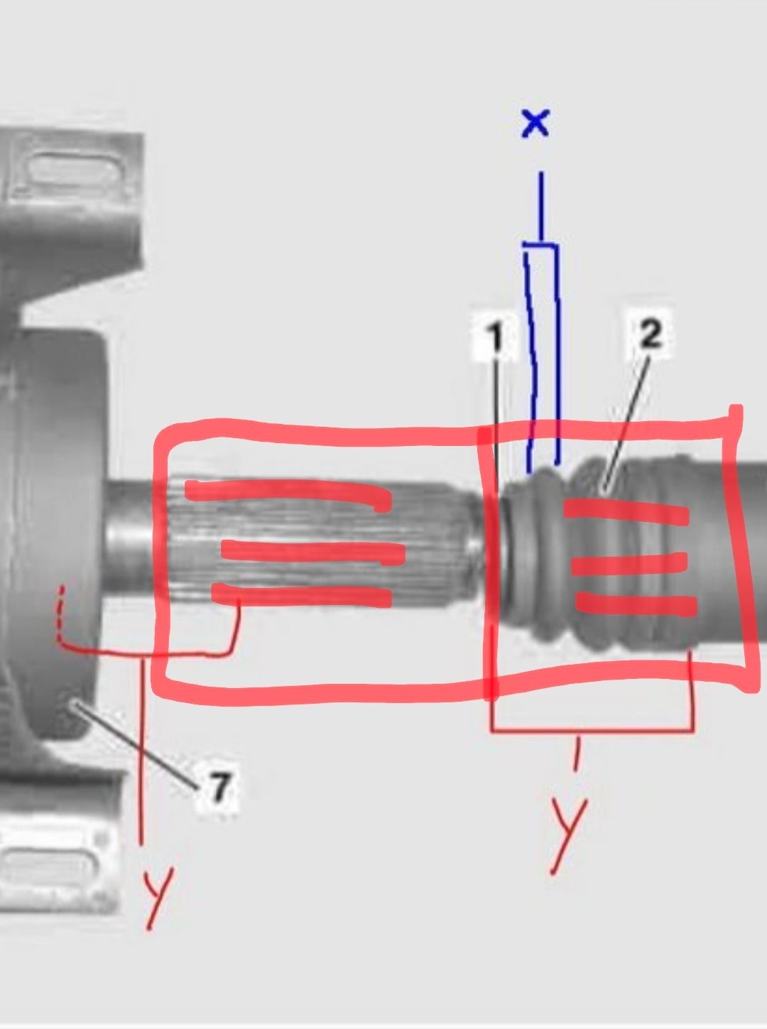shafts splines coupler