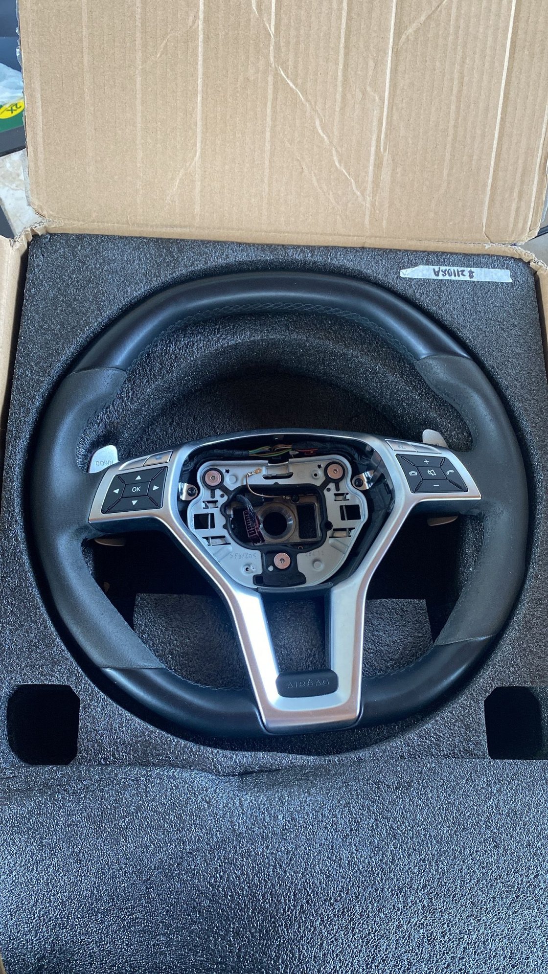 Steering/Suspension - Amg alcantara oem performance package steering wheel - Used - All Years Mercedes-Benz All Models - New York, NY 11356, United States