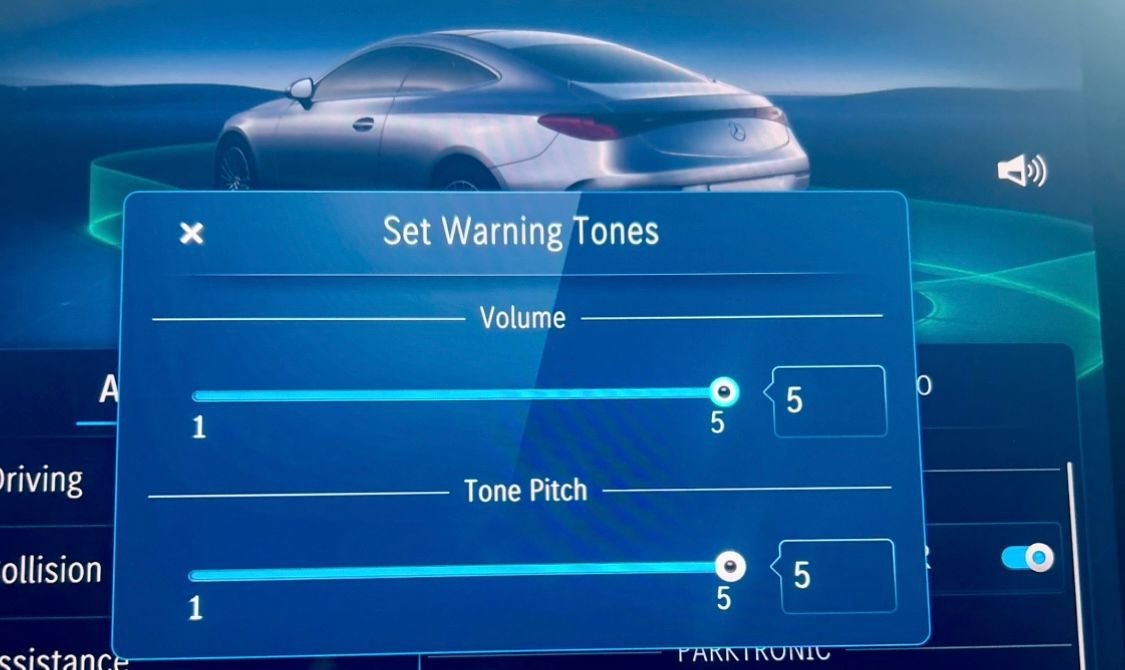 The proper screen/setting options 