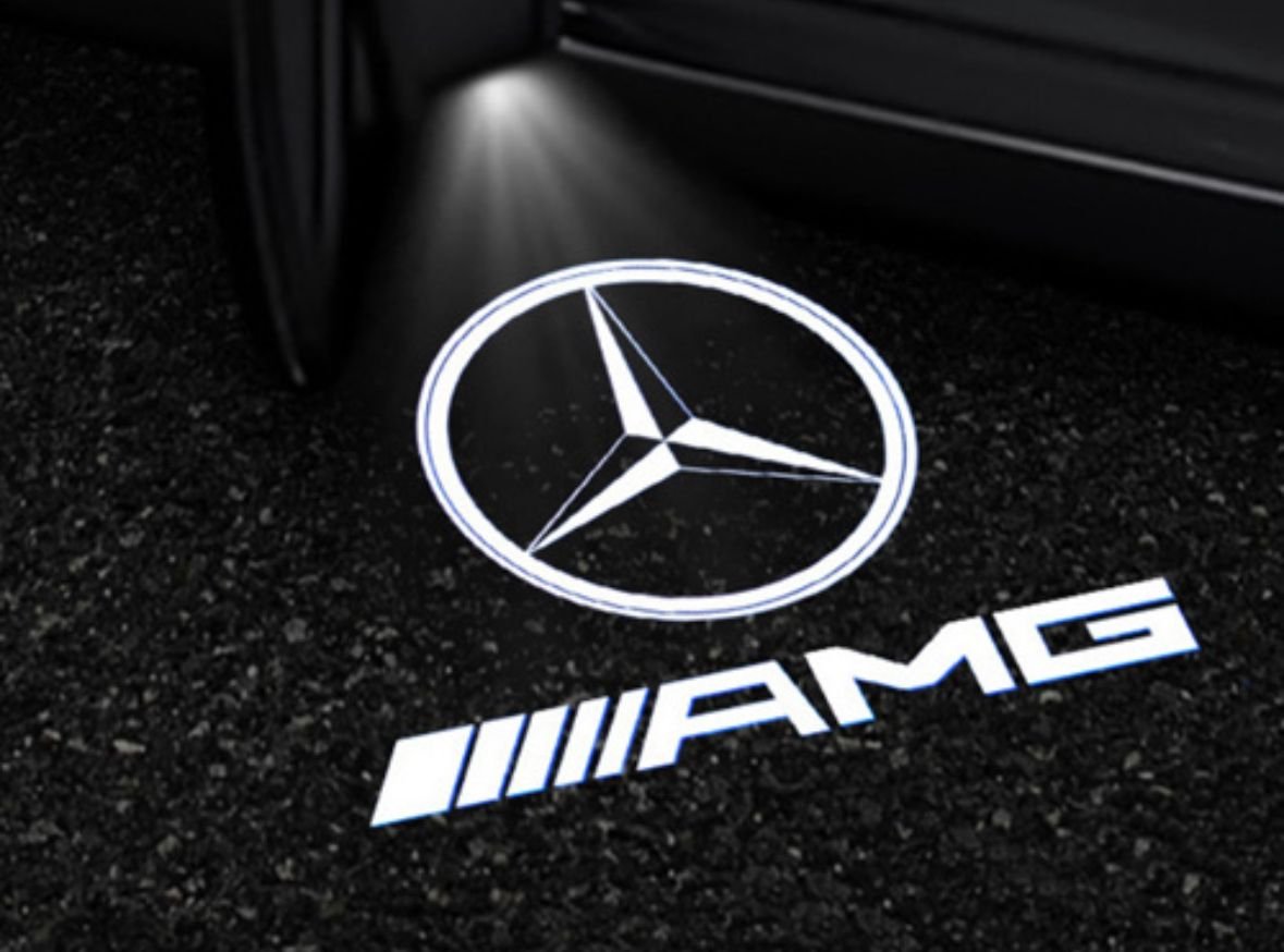 Lights - Door entry puddle lights AMG Projection: Set of FOUR - W205 sedan and others - Used - 2014 to 2019 Mercedes-Benz C63 AMG - West Chester, PA 19380, United States