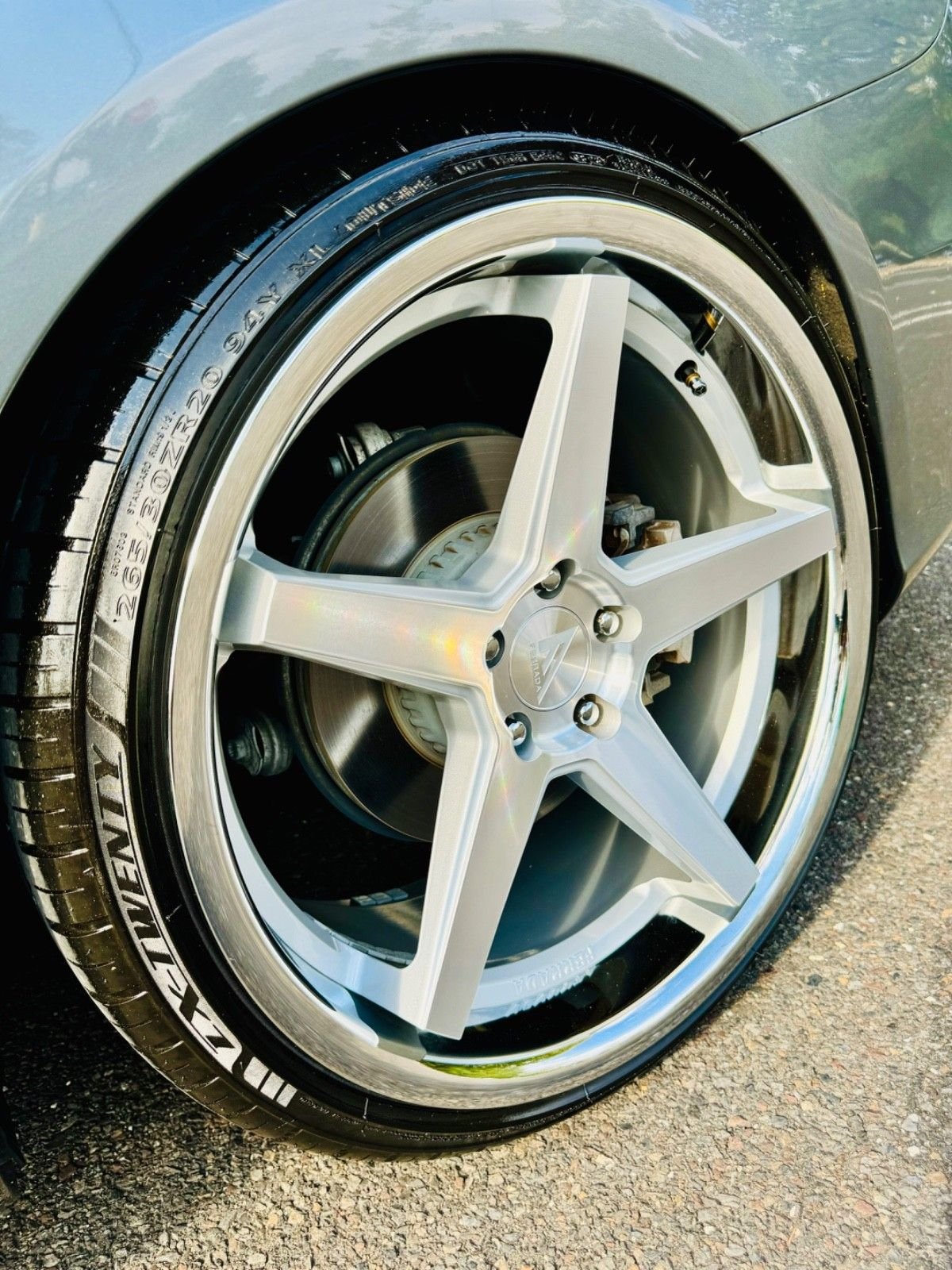 Wheels and Tires/Axles - Set of 4 Staggered Ferrada FR3 Wheels F20x8.5(+40)/R20x10(+45) w/ Tire Package - Used - 0  All Models - North Wales, PA 19454, United States