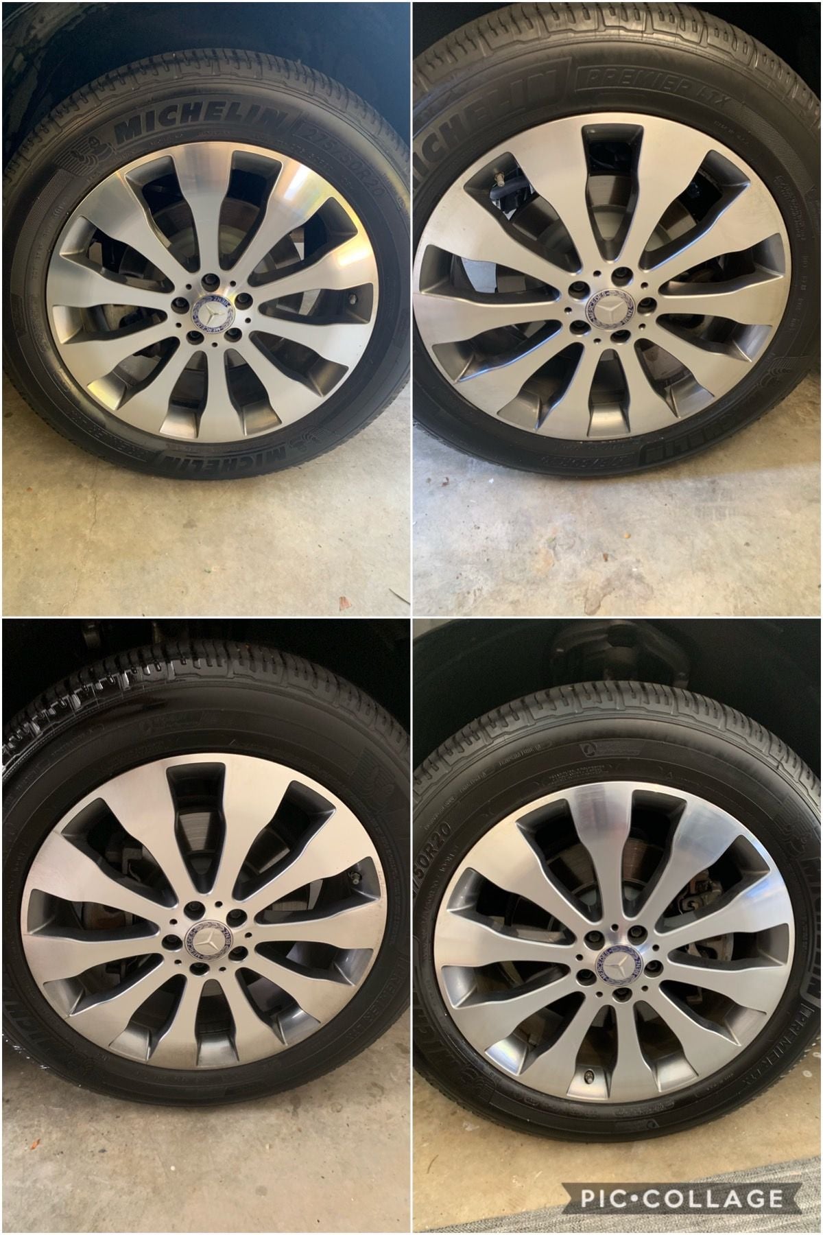 Wheels and Tires/Axles - like new 2017 gls450 rims - Used - 2017 Mercedes-Benz GLS450 - Mclean, VA 22101, United States
