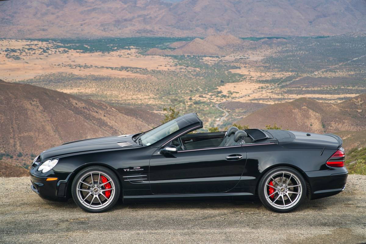 2006 Mercedes-Benz SL55 AMG - 2006 SL55 WITH P/30 PERFORMANCE PACK AND RENNTECH MODS - Used - VIN WDBSK74F16F116340 - 99,938 Miles - 8 cyl - 2WD - Automatic - Convertible - Black - San Diego, CA 92103, United States