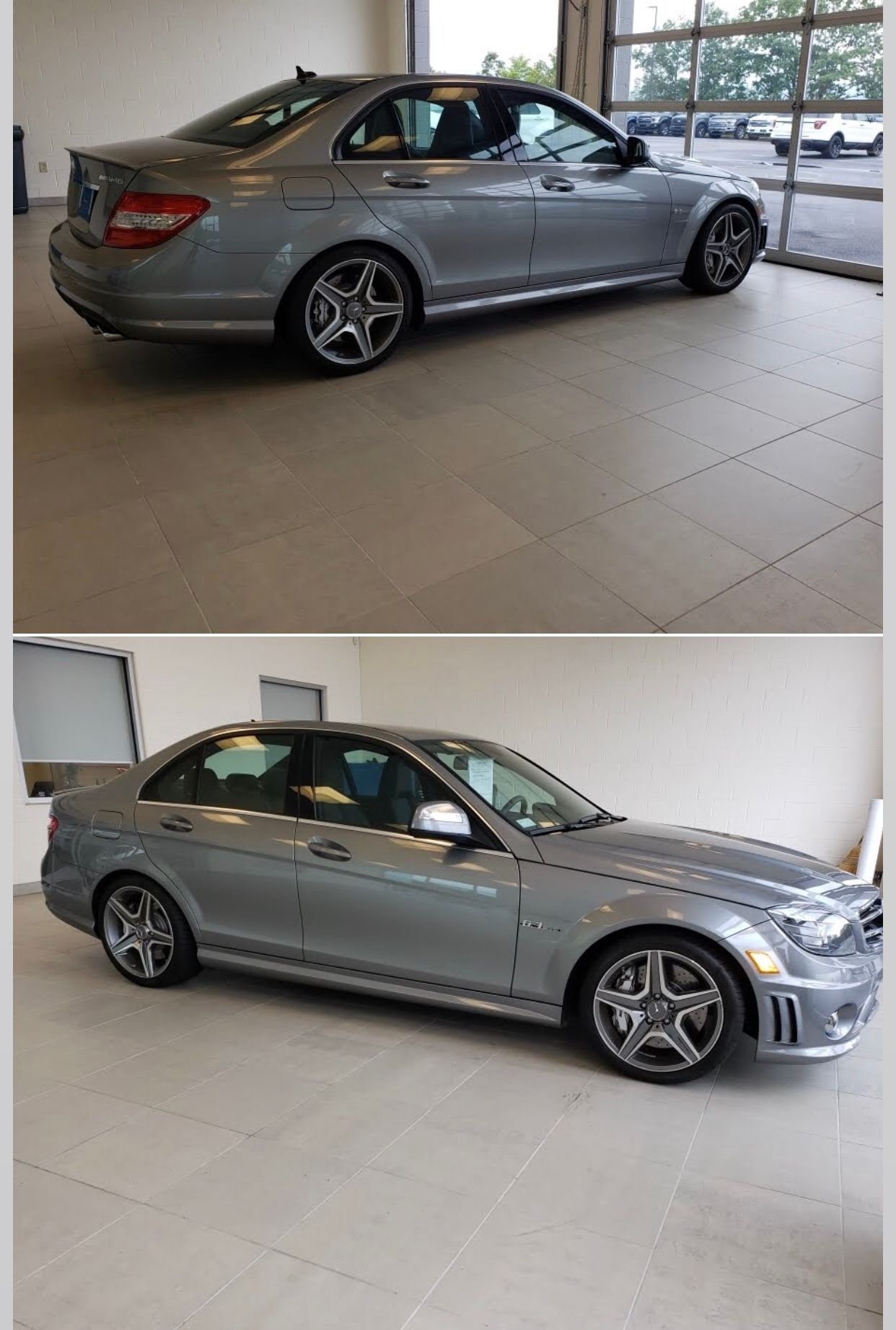 2009 Mercedes-Benz C63 AMG - 2009 C63 AMG W204 - Used - VIN Wddgf77x79f223404 - 2,600 Miles - 8 cyl - 2WD - Automatic - Sedan - Silver - Troy, NY 12182, United States