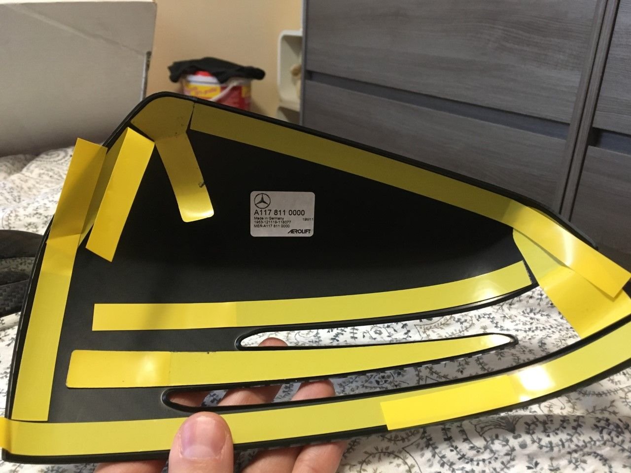 Exterior Body Parts - CARBON MIRROR COVER TRIM KIT #A1178110000 - New - All Years Mercedes-Benz All Models - Kranj, Slovenia