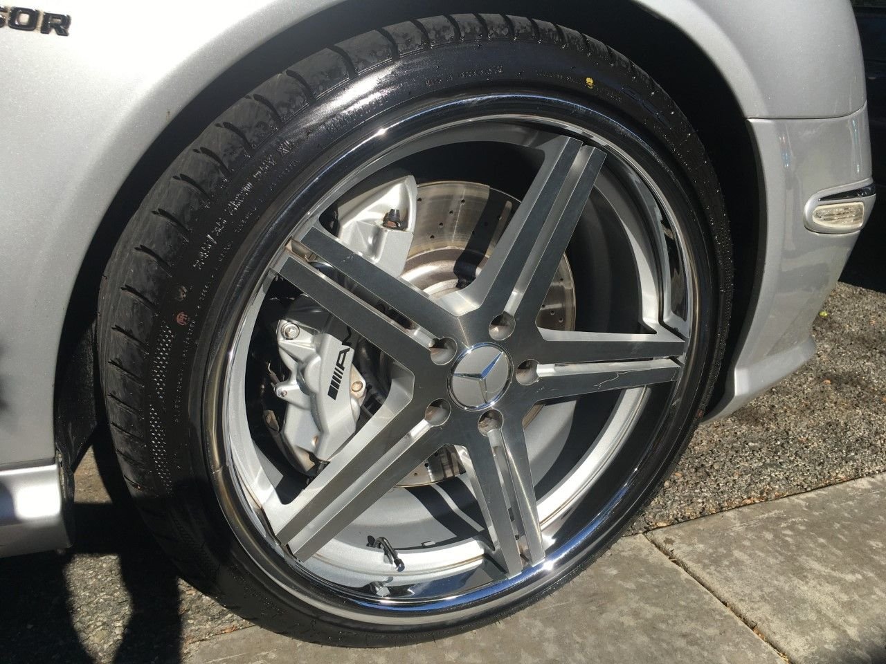 Wheels and Tires/Axles - Trade my 20" wheels for your oem E55-CLS55 or E63-CLS63 wheels. - Used - 2003 to 2006 Mercedes-Benz E55 AMG - Santa Monica, CA 90404, United States