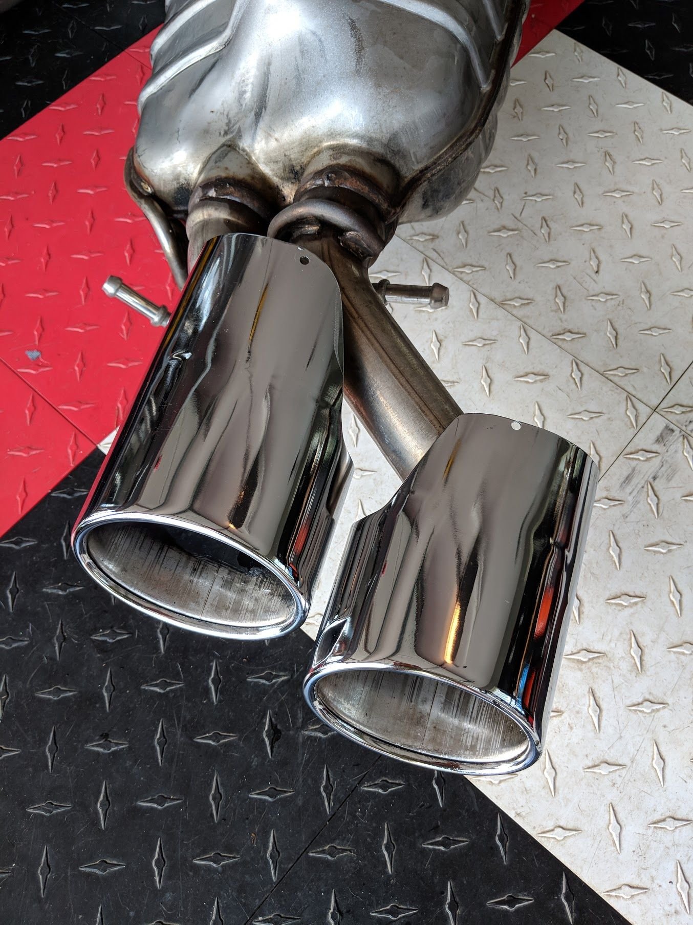 C63 Exhaust Mufflers Will fit E55 Forums