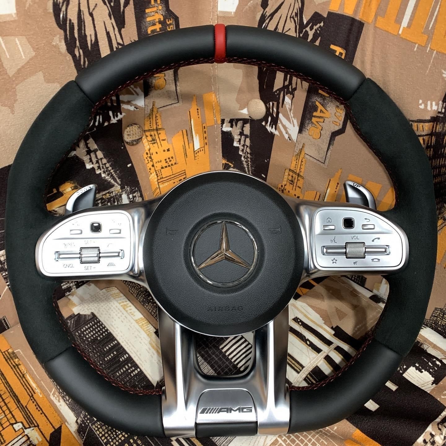 Interior/Upholstery - Amg Steering Wheel Complete With Airbag - Used - 2003 to 2024 Mercedes-Benz All Models - Dallas, TX 75088, United States