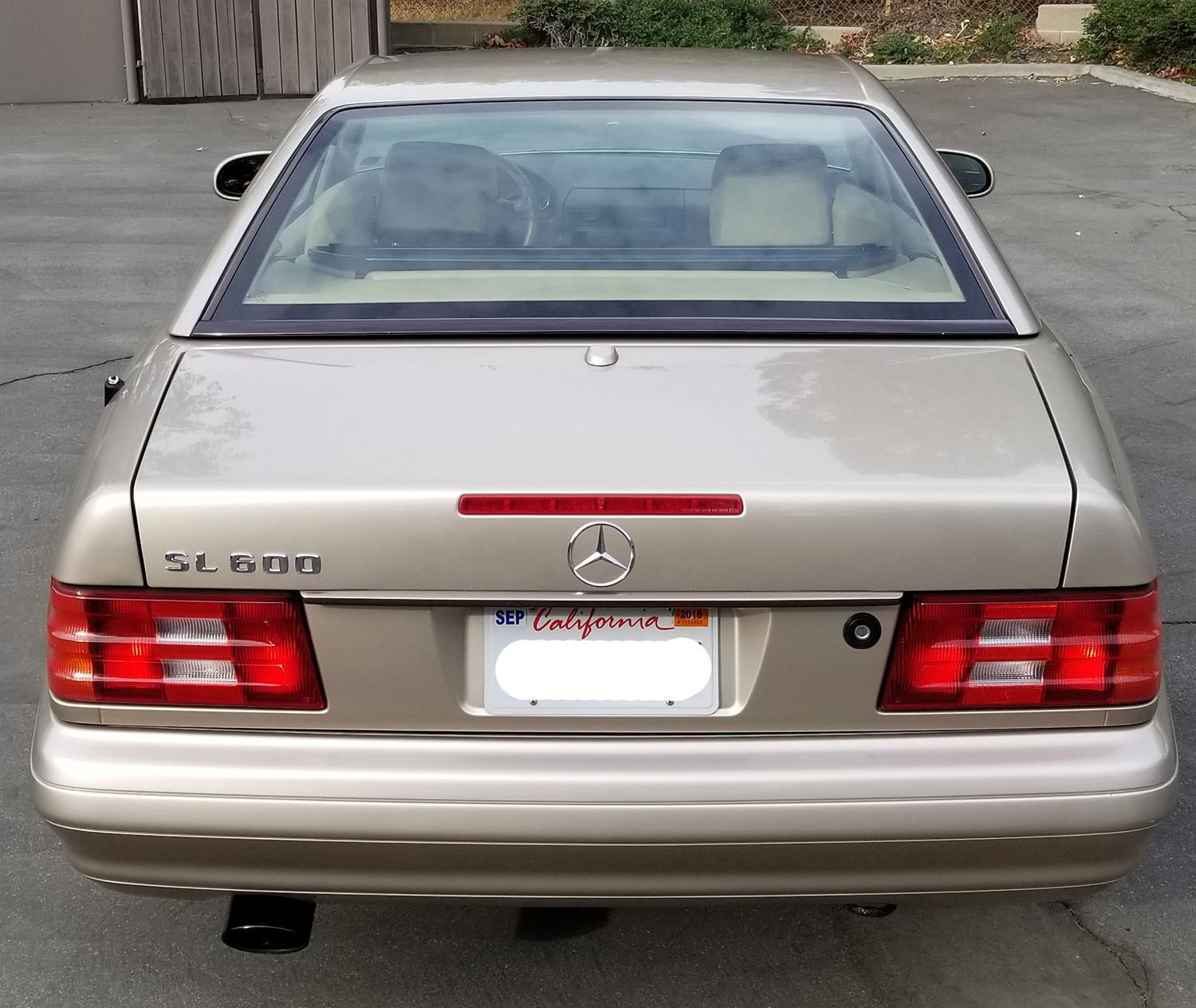 2000 Mercedes-Benz SL600 - 2000 Mercedes Benz SL600 V12 Convertible - Used - VIN WDBFA76F5YF192115 - 94,200 Miles - 12 cyl - 2WD - Automatic - Convertible - Gold - San Dimas, CA 91773, United States