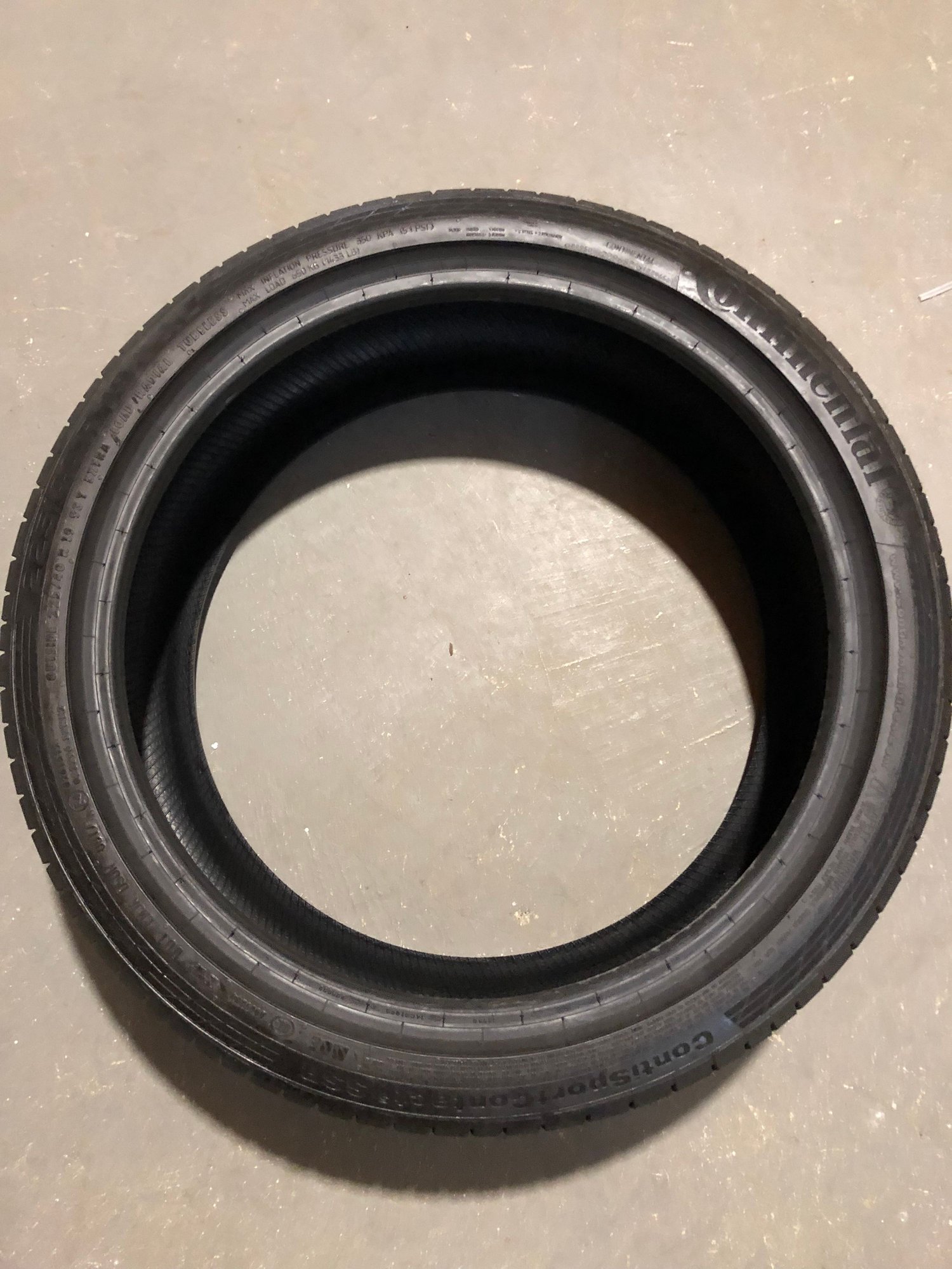 Wheels and Tires/Axles - Continental contisport contact 5 SSR set of 2 - lightly used - Used - All Years Mercedes-Benz C43 AMG - Whippany, NJ 07981, United States