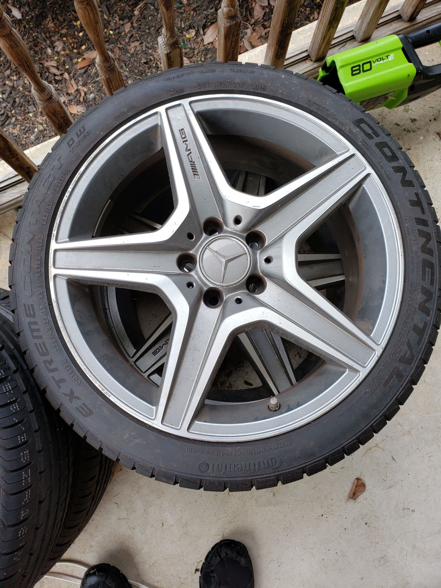 Wheels and Tires/Axles - OEM C63 AMG Wheels and tires - Used - 2008 to 2014 Mercedes-Benz C63 AMG - Cherry Hill, NJ 08034, United States