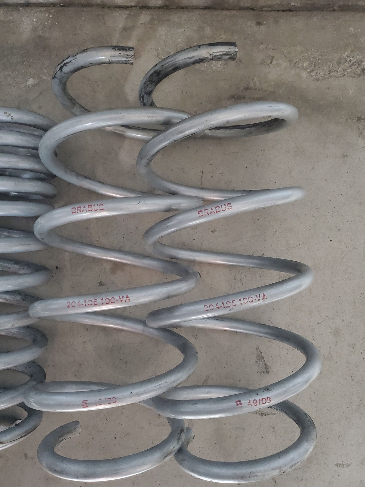 Steering/Suspension - Brabus lowering springs for W204 (& possibly W212) - Used - 2008 to 2014 Mercedes-Benz C300 - 2008 to 2014 Mercedes-Benz C200 - San Diego, CA 91910, United States