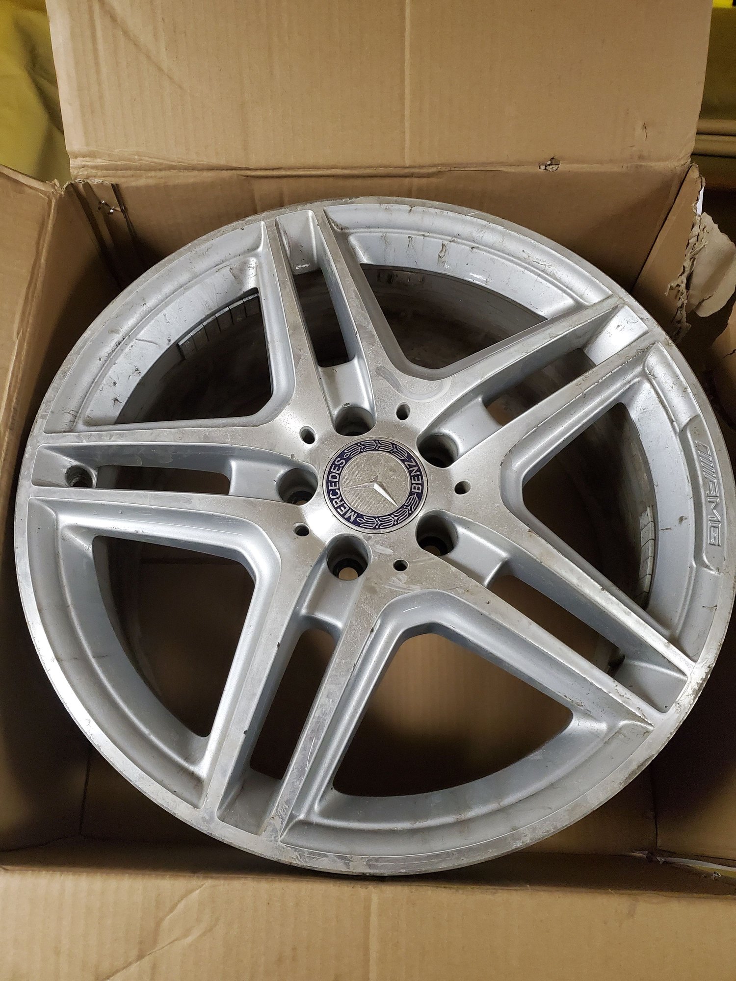 Wheels and Tires/Axles - 4x 18" AMG Twin 5 spoke wheels - Used - 2010 to 2014 Mercedes-Benz E550 - Duluth, MN 55805, United States