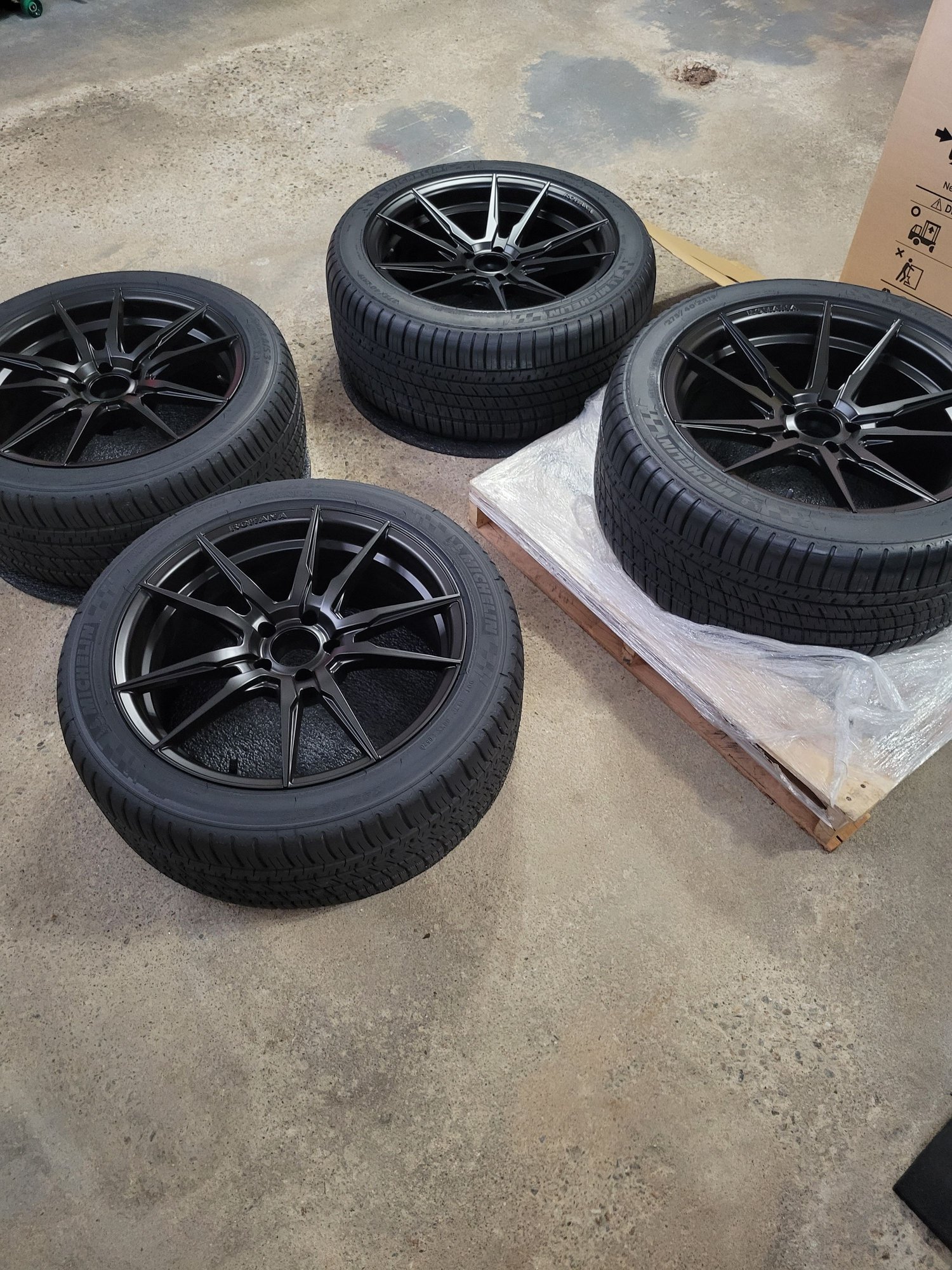 Wheels and Tires/Axles - FS: 19" Brand New Rohana RFX2 with Michelin PILOT SPORTS AS 3+ - New - All Years Mercedes-Benz All Models - Hartford, CT 06101, United States