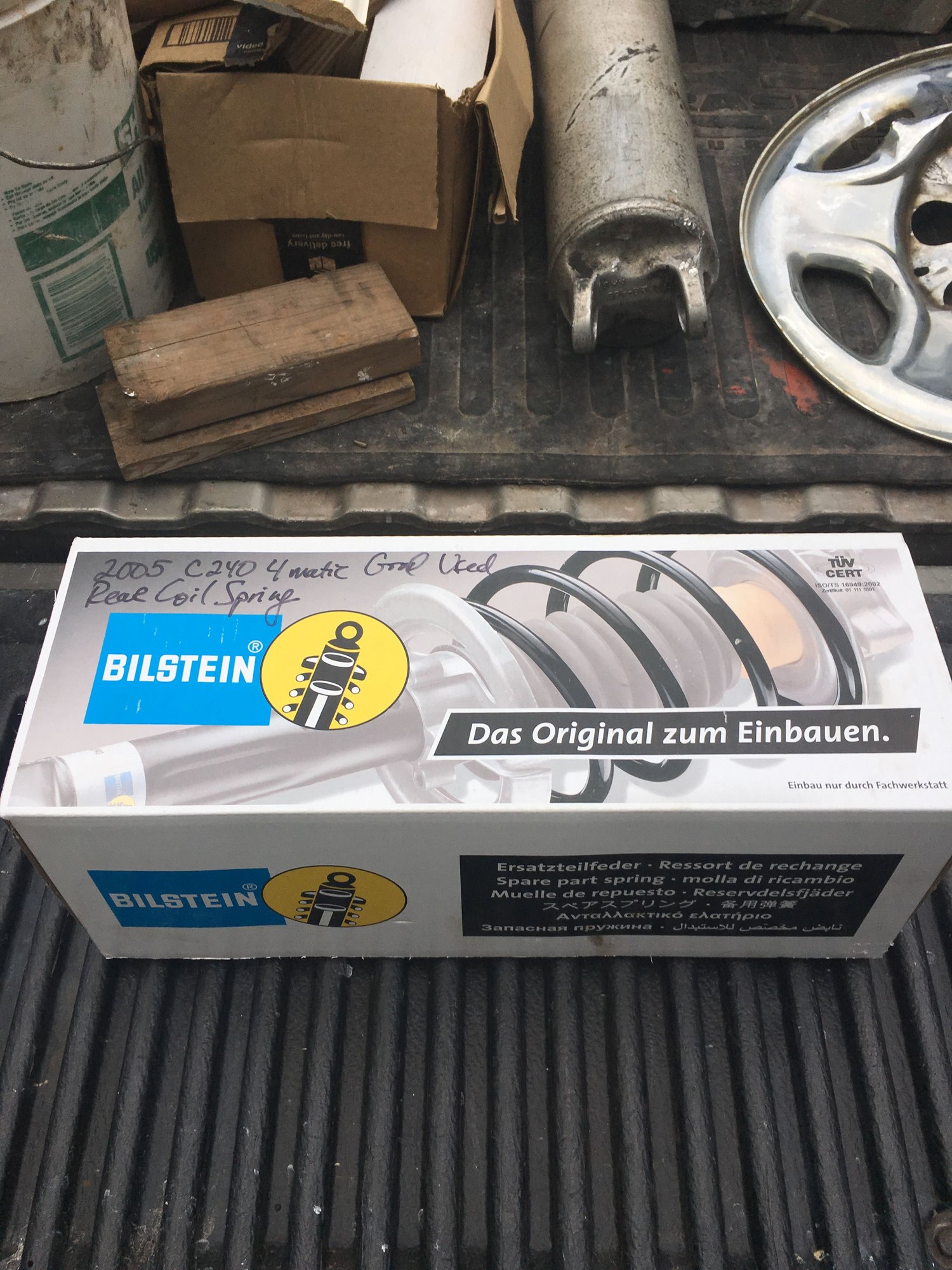 Steering/Suspension - Coil Spring-B3-Replacement Rear Bilstein 36-198375 - Used - 2005 Mercedes-Benz C240 - Newington, CT 06111, United States