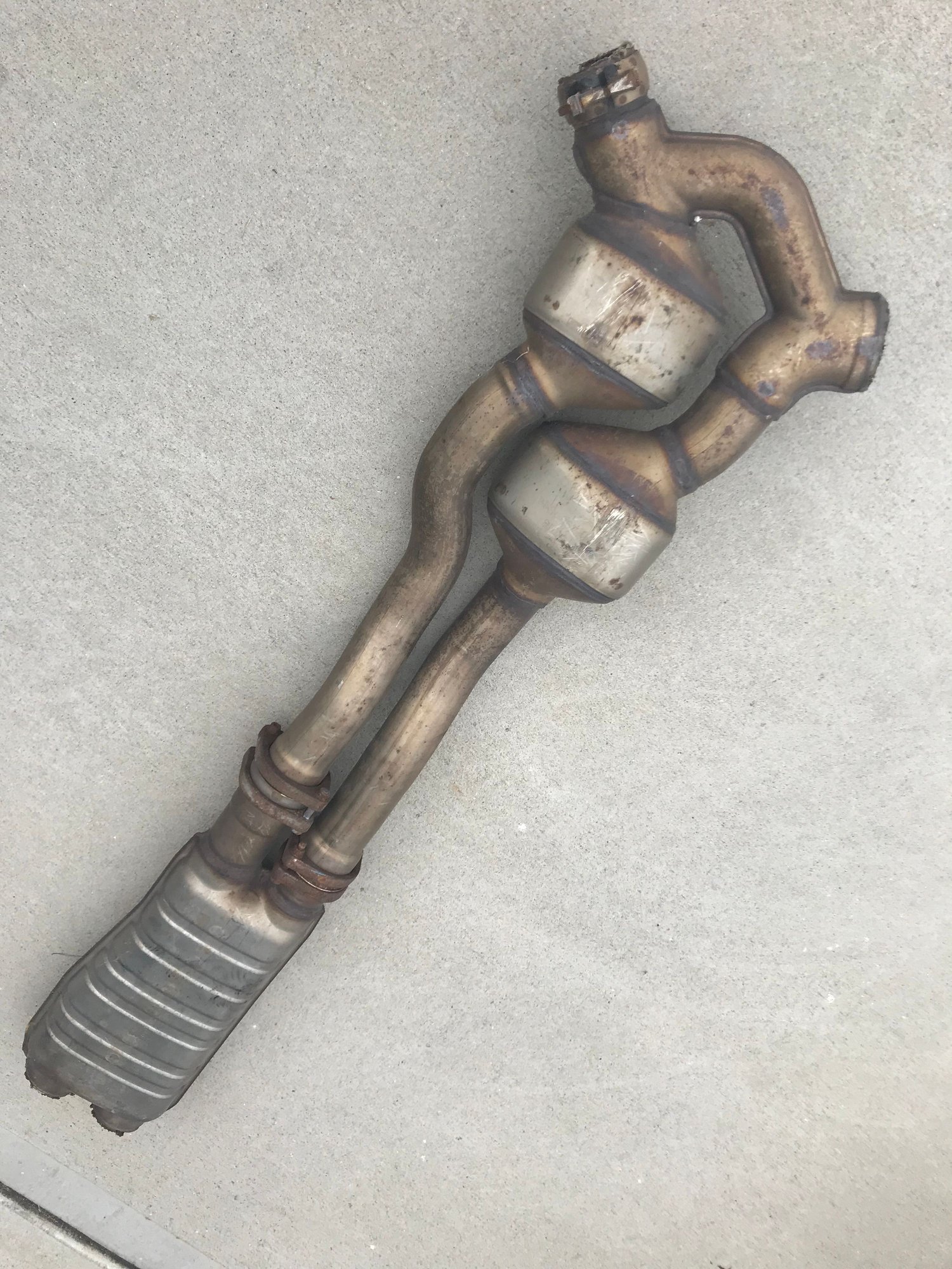 Engine - Exhaust - e55 Secondary Cats and Resonator - Used - Raleigh, NC 27520, United States
