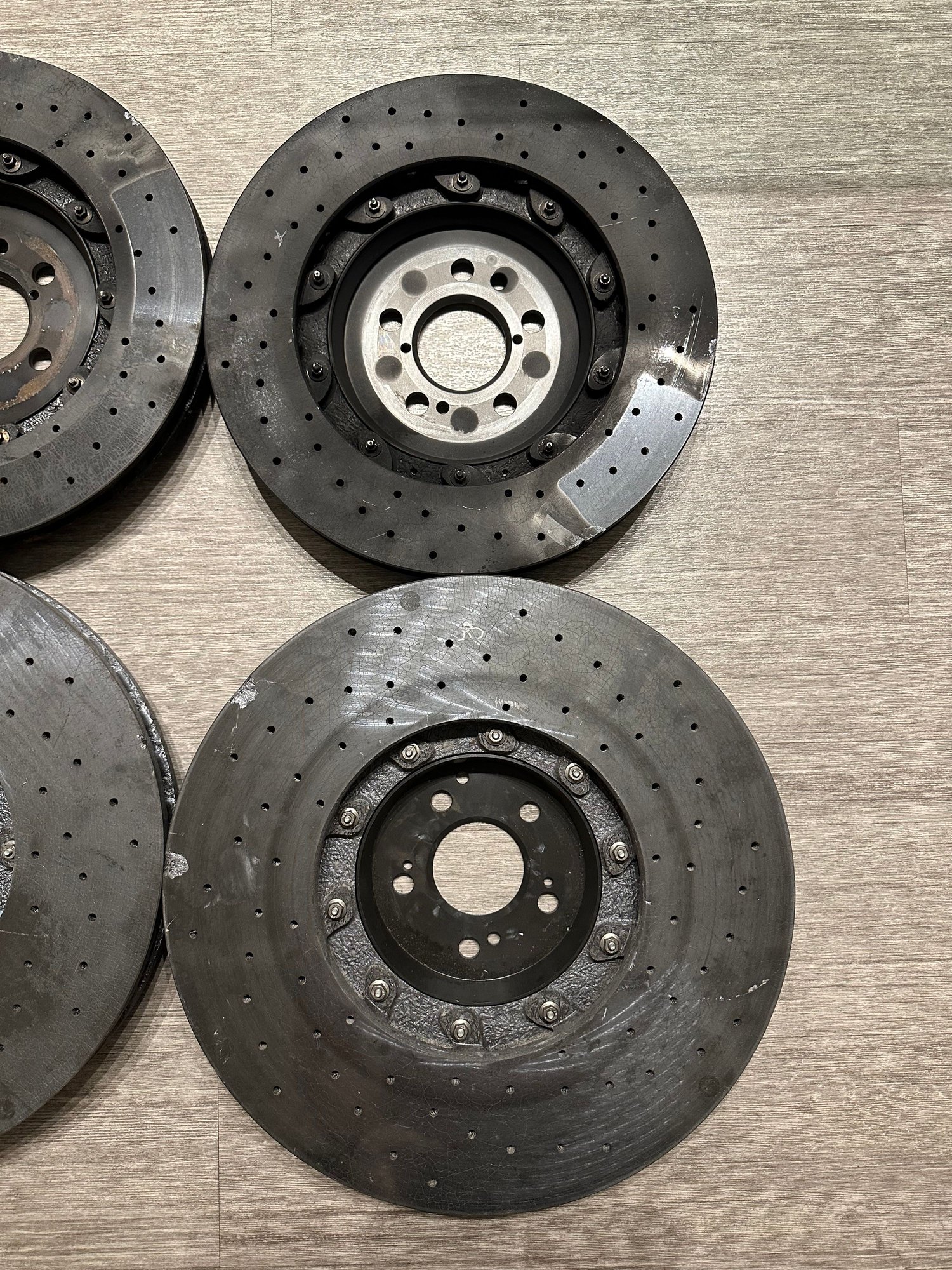 Brakes - Mercedes Benz AMG Carbon Ceramic Brake Front and Rear Rotor Disc for AMG GT-R, C63, E - Used - 2015 to 2023 Mercedes-Benz C63 AMG S - 2015 to 2023 Mercedes-Benz AMG GT R - 2015 to 2023 Mercedes-Benz E63 AMG S - 2015 to 2023 Mercedes-Benz CLS63 AMG S - Rowlett, TX 75088, United States