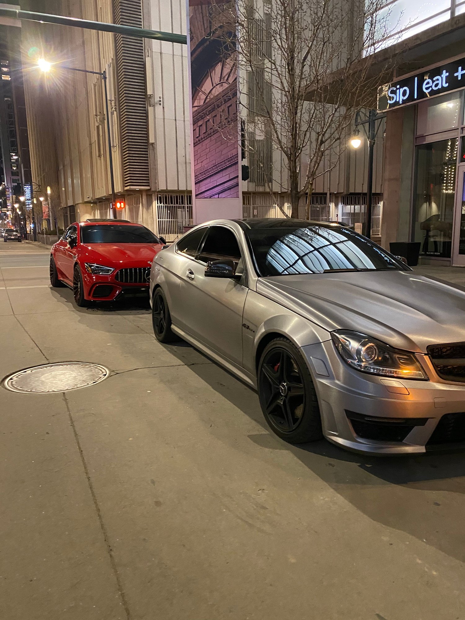 2013 Mercedes-Benz C63 AMG - 2013 C63 for sale - Used - VIN WDDGJ7HBXDG041765 - 60,000 Miles - 8 cyl - 2WD - Automatic - Coupe - Silver - Colorado Springs, CO 80904, United States