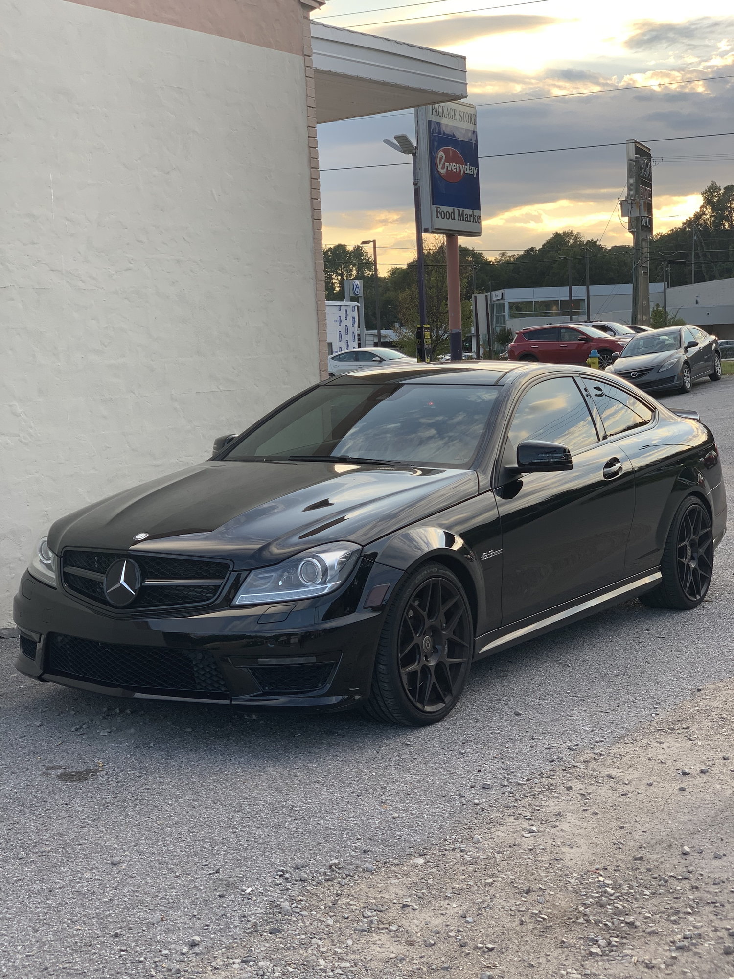 2014 Mercedes-Benz C63 AMG - Blacked out 2014 c63 AMG - Used - VIN WDDGJ7HB2EG305921 - 27,200 Miles - 8 cyl - 2WD - Automatic - Coupe - Black - Birmingham, AL 35216, United States