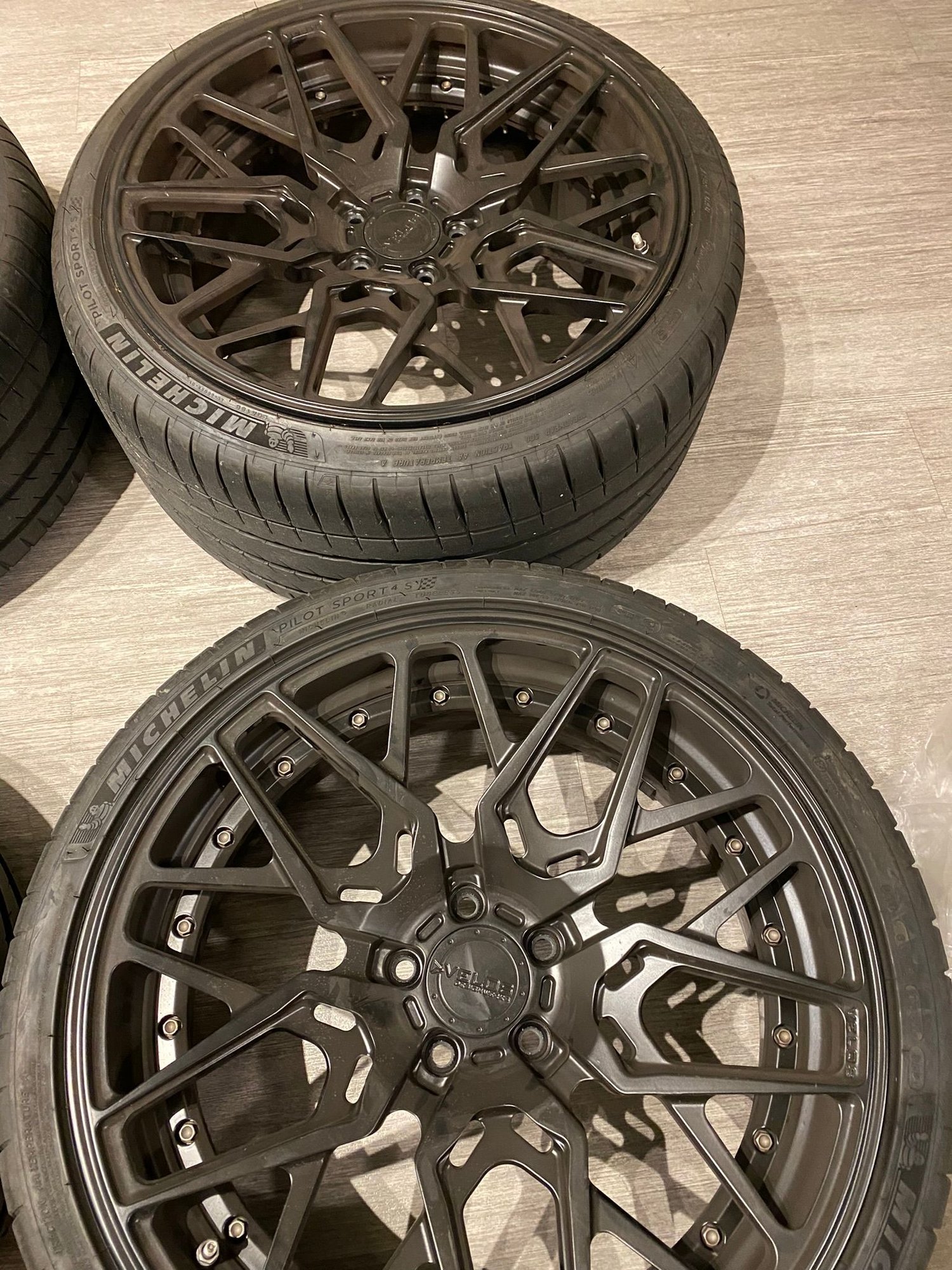 Wheels and Tires/Axles - 20" Mercedes C63s C63 AMG sedan Velos VLS07 forged black concave with PS4s tires - New - 2015 to 2022 Mercedes-Benz C63 AMG S - Rowlett, TX 75088, United States