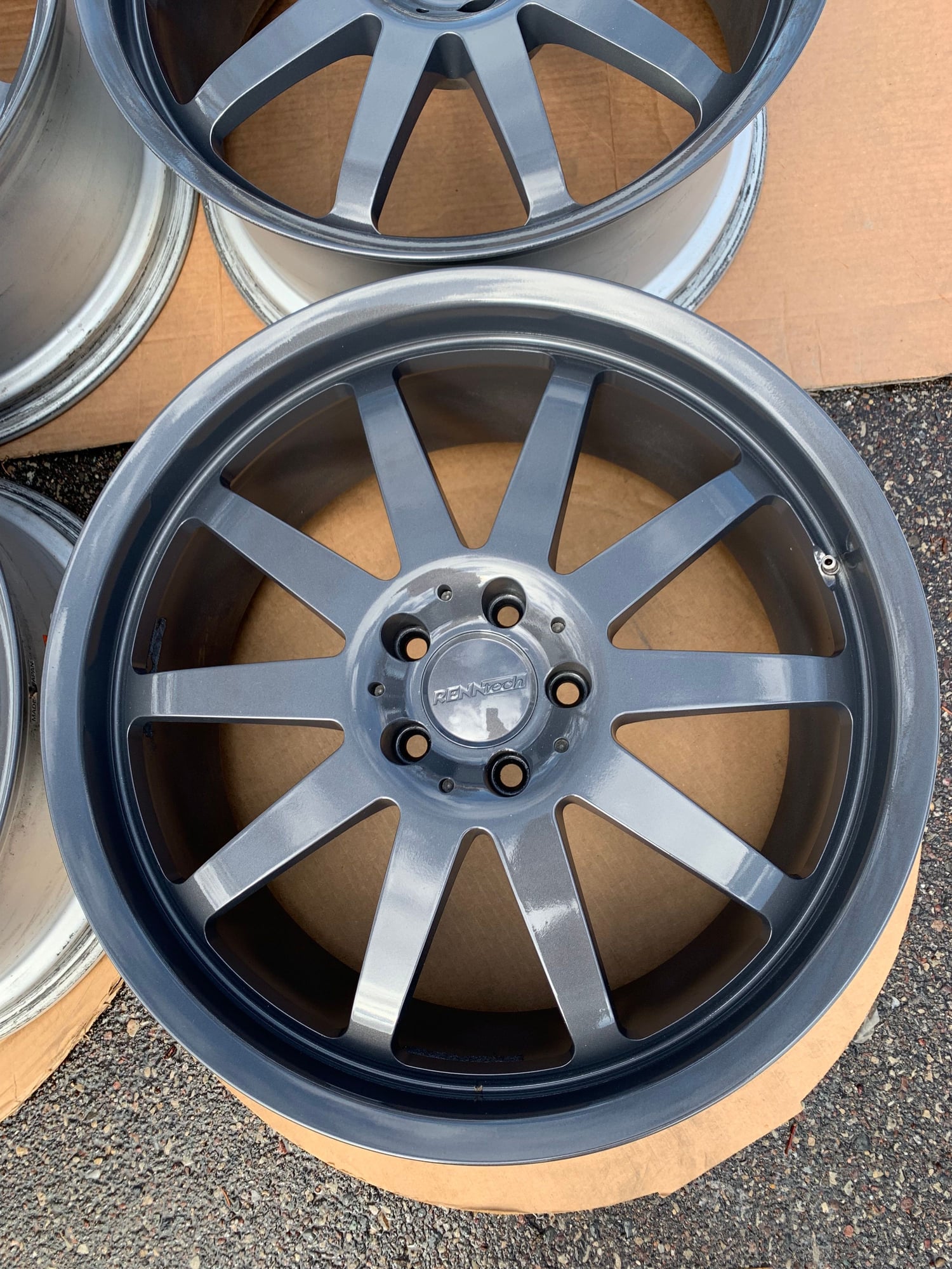 Wheels and Tires/Axles - Rare 19" Renntech Monolite Forged Wheels (1 Piece) - 19x9 +39 - Tesla Gray - Used - 2011 to 2017 Mercedes-Benz ML63 AMG - Minneapolis, MN 55447, United States