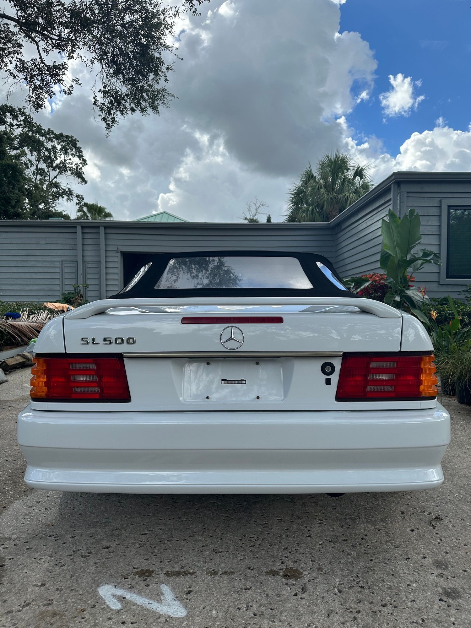 1991 Mercedes-Benz 500SL - 1991 MERCEDES BENZ SL500 OEM AMG KIT + AERO 3 III RARE CLASSIC 500 SL R129 - Used - VIN WDBFA66E0MF029948 - 113,200 Miles - 8 cyl - 2WD - Automatic - Convertible - White - Largo, FL 33777, United States