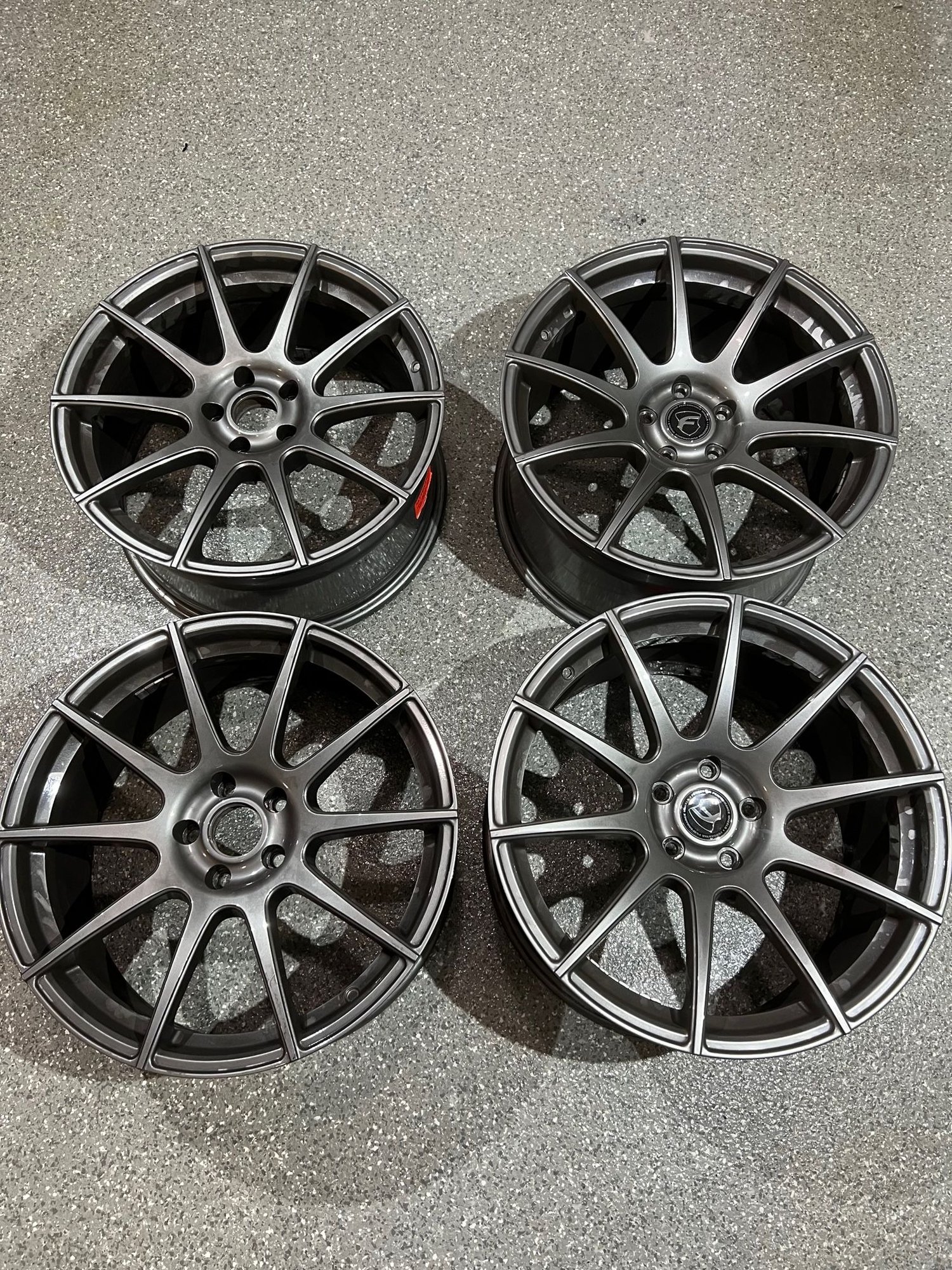 Wheels and Tires/Axles - Forgestar CF10V 19inch Anthracite C63 fitment - Used - 2015 to 2022 Mercedes-Benz C63 AMG S - Atlanta, GA 30318, United States