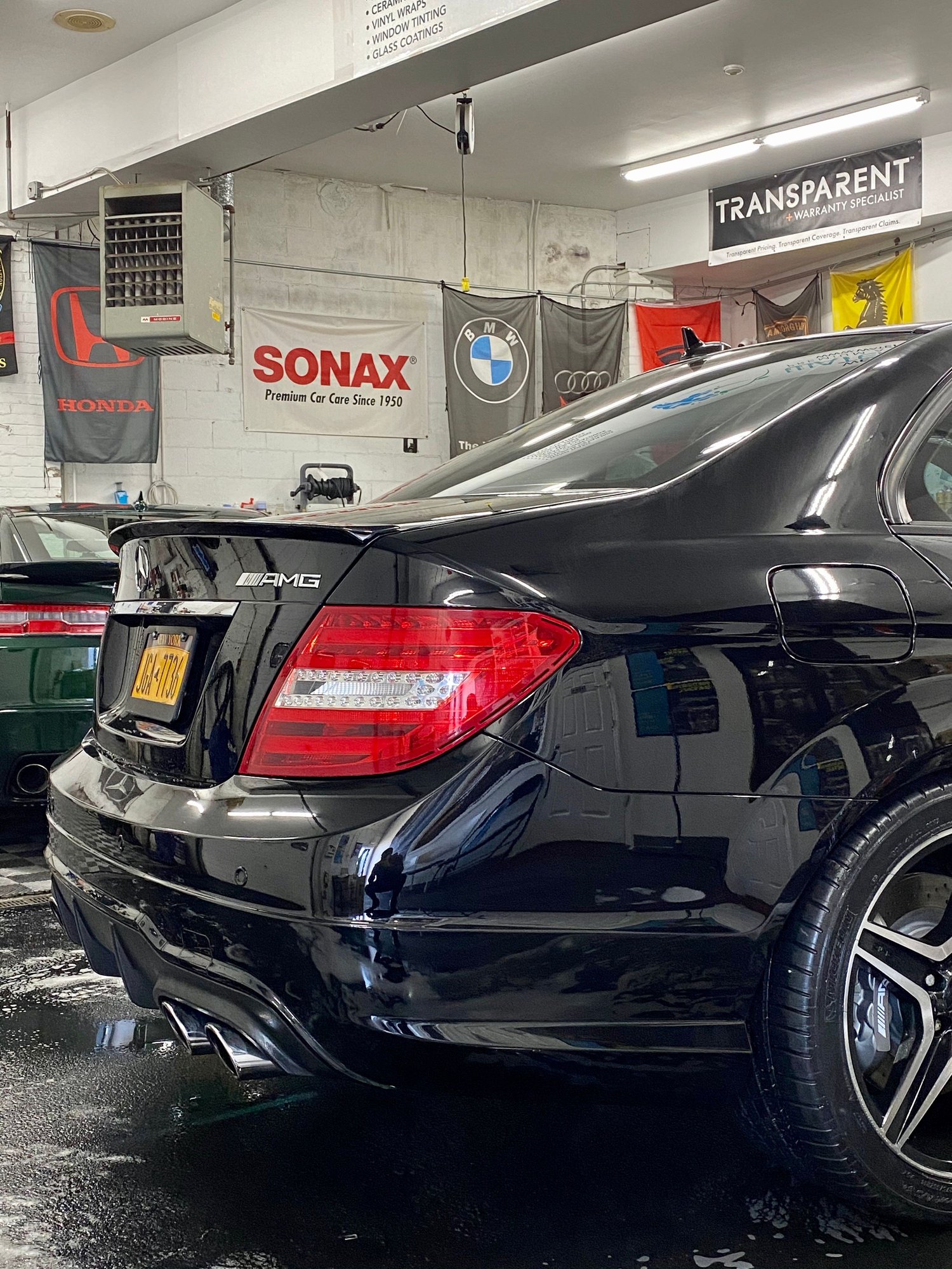 2013 Mercedes-Benz C63 AMG - 2013 C63 - Used - VIN WDDGF7HB4DA799363 - 89,000 Miles - 8 cyl - 2WD - Automatic - Sedan - Black - East Rockaway, NY 11518, United States