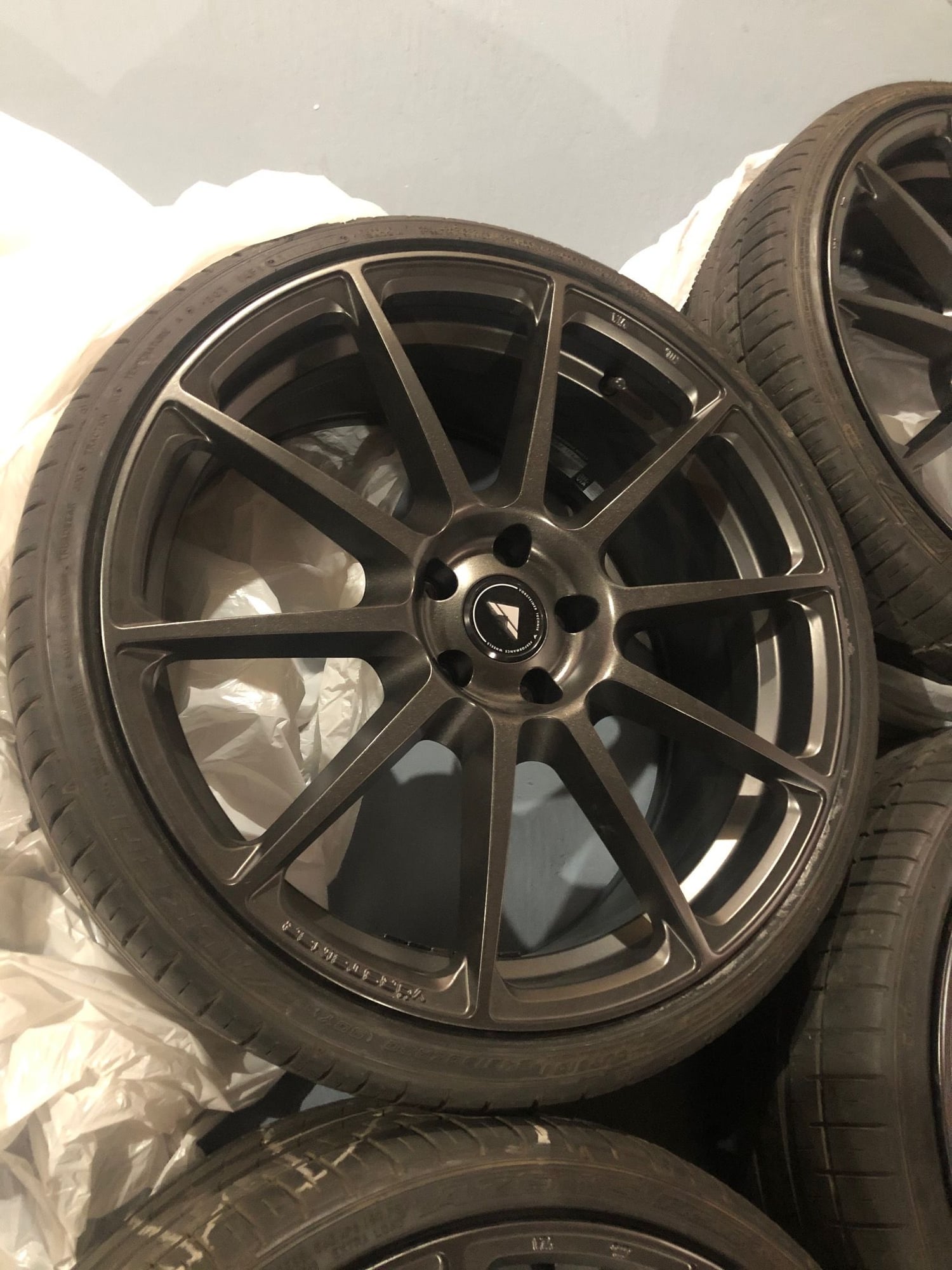 Wheels and Tires/Axles - Vorsteiner V-FF 102 Carbon Graphite 20x9 +35 5x112 - Falken FK510 - Used - 0  All Models - Toronto, ON L3R4T1, Canada