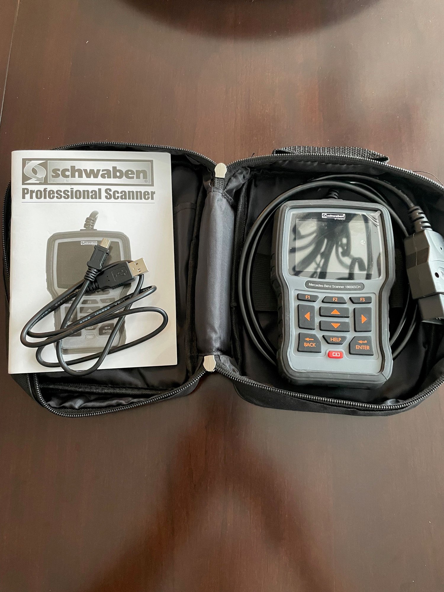 Miscellaneous - Schwaben Professional Mercedes-Benz Multi-System Scan Tool Model 18656SCH - Used - 1996 to 2018 Mercedes-Benz All Models - Folsom, CA 95630, United States