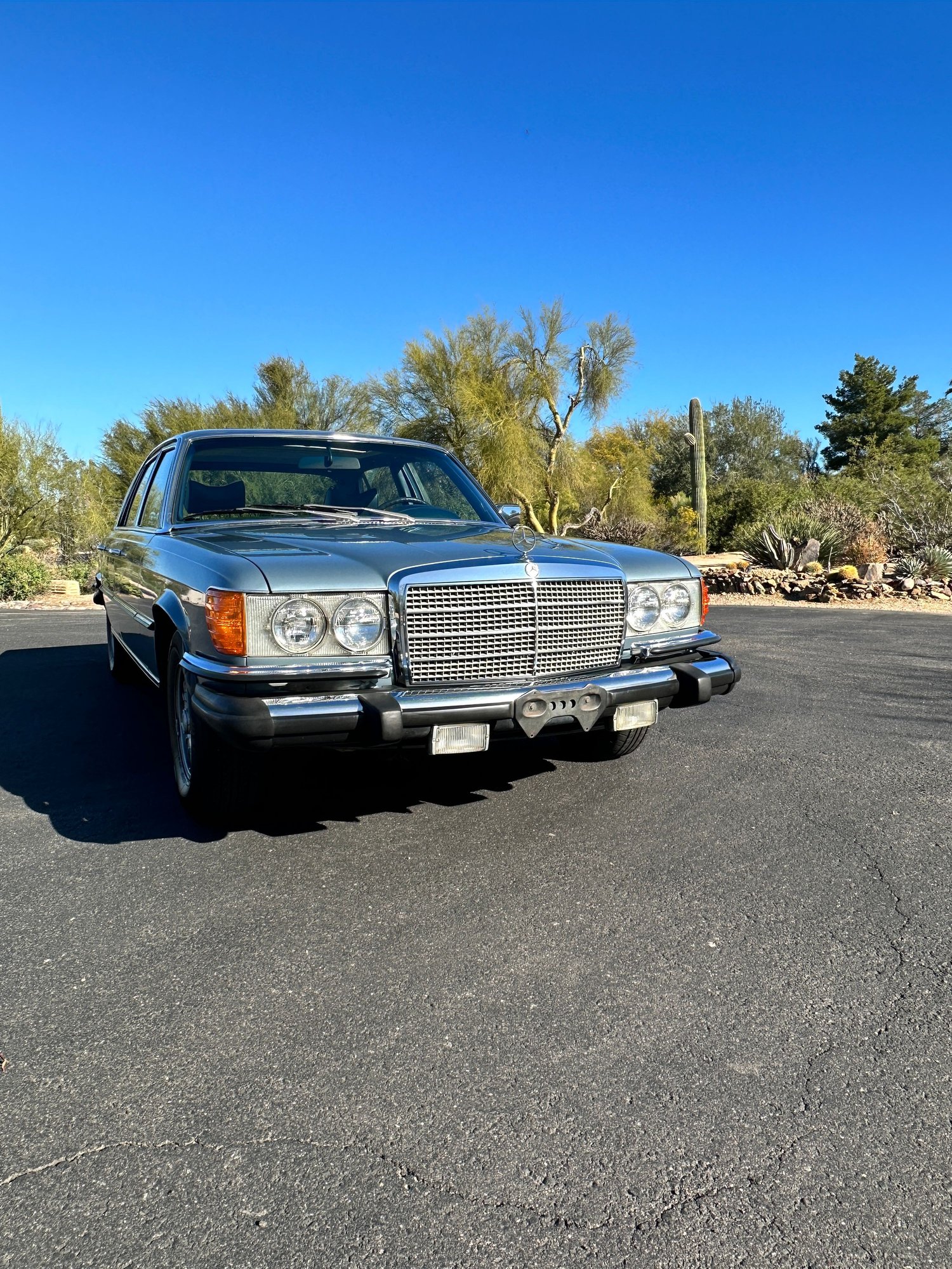 1977 Mercedes-Benz 450SEL - 1977 Mercedes 450 SEL California car with 80,000 Miles - Used - VIN 11603312066665 - 80,000 Miles - 8 cyl - 2WD - Automatic - Sedan - Blue - Scottsdale, AZ 85255, United States