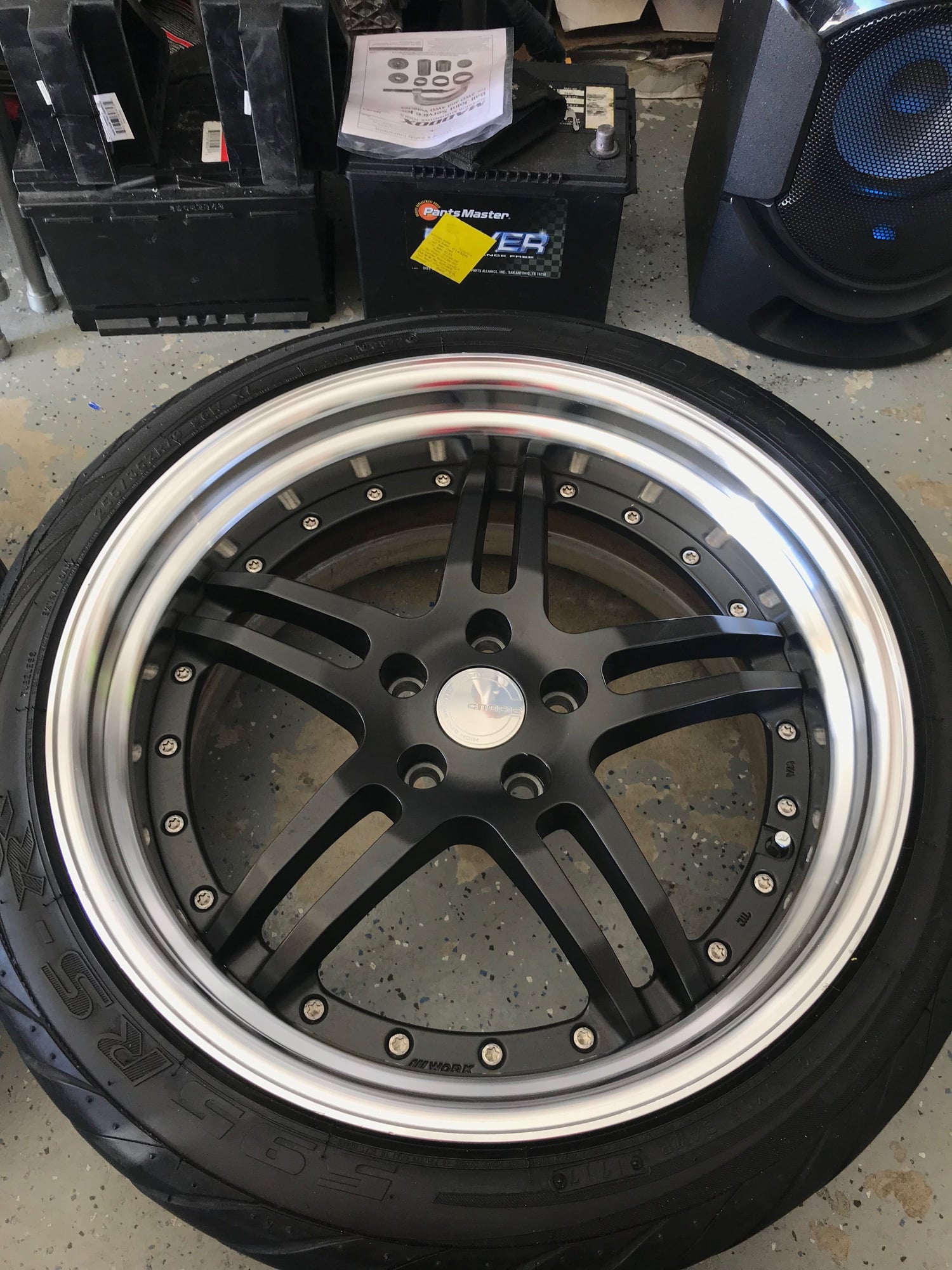 Wheels and Tires/Axles - Rare Work Gnosis GS-2 5x112 19x9 +25 O disc 19x10 +20 O disc w/ Tires - Used - San Diego, CA 91913, United States