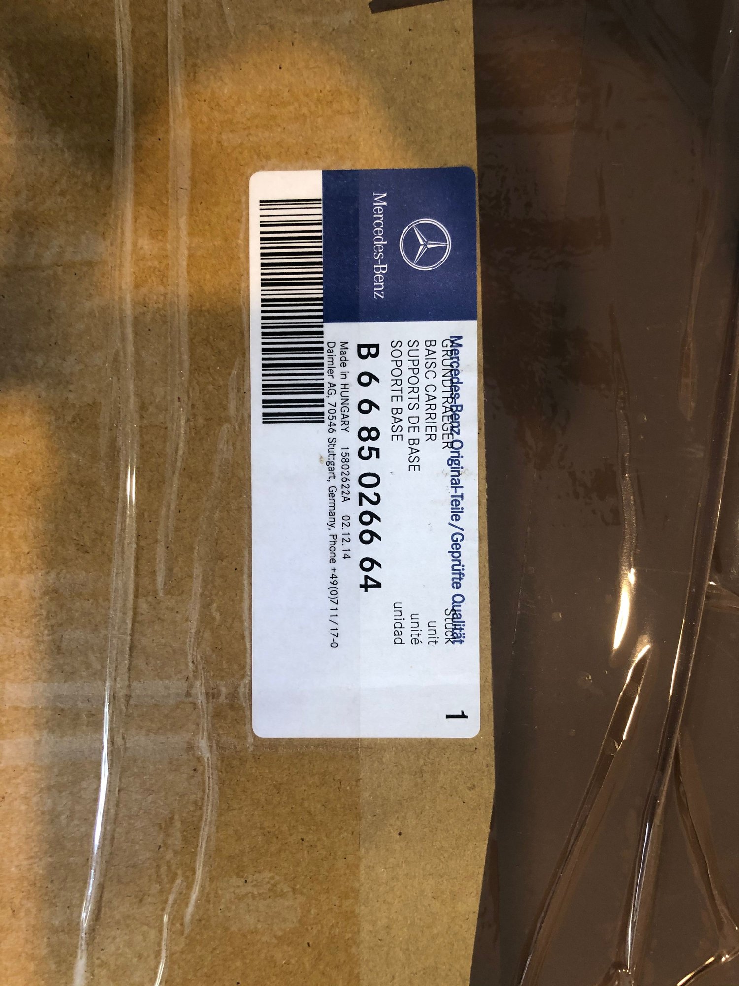 Accessories - Genuine OEM MERCEDES BENZ E-class W211 Sedan Roof Rack Basic Carrier - Used - 2003 to 2009 Mercedes-Benz E320 - San Francisco, CA 94127, United States