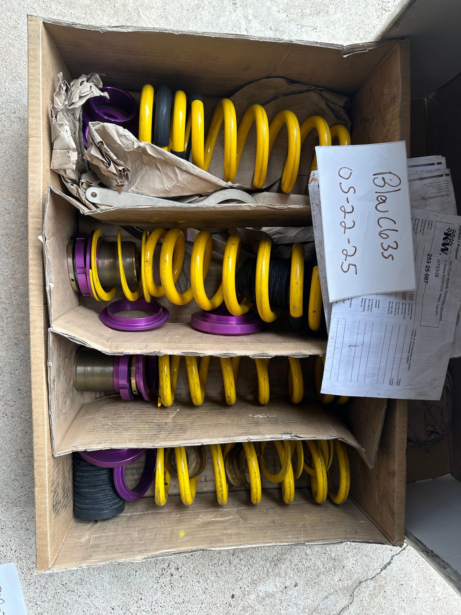Steering/Suspension - Mercedes HAS Coilover Kit 25325087 C400, C43 AMG, C450 AMG, C300 - Used - 2015 to 2023 Mercedes-Benz C-Class - Dallas, TX 75088, United States