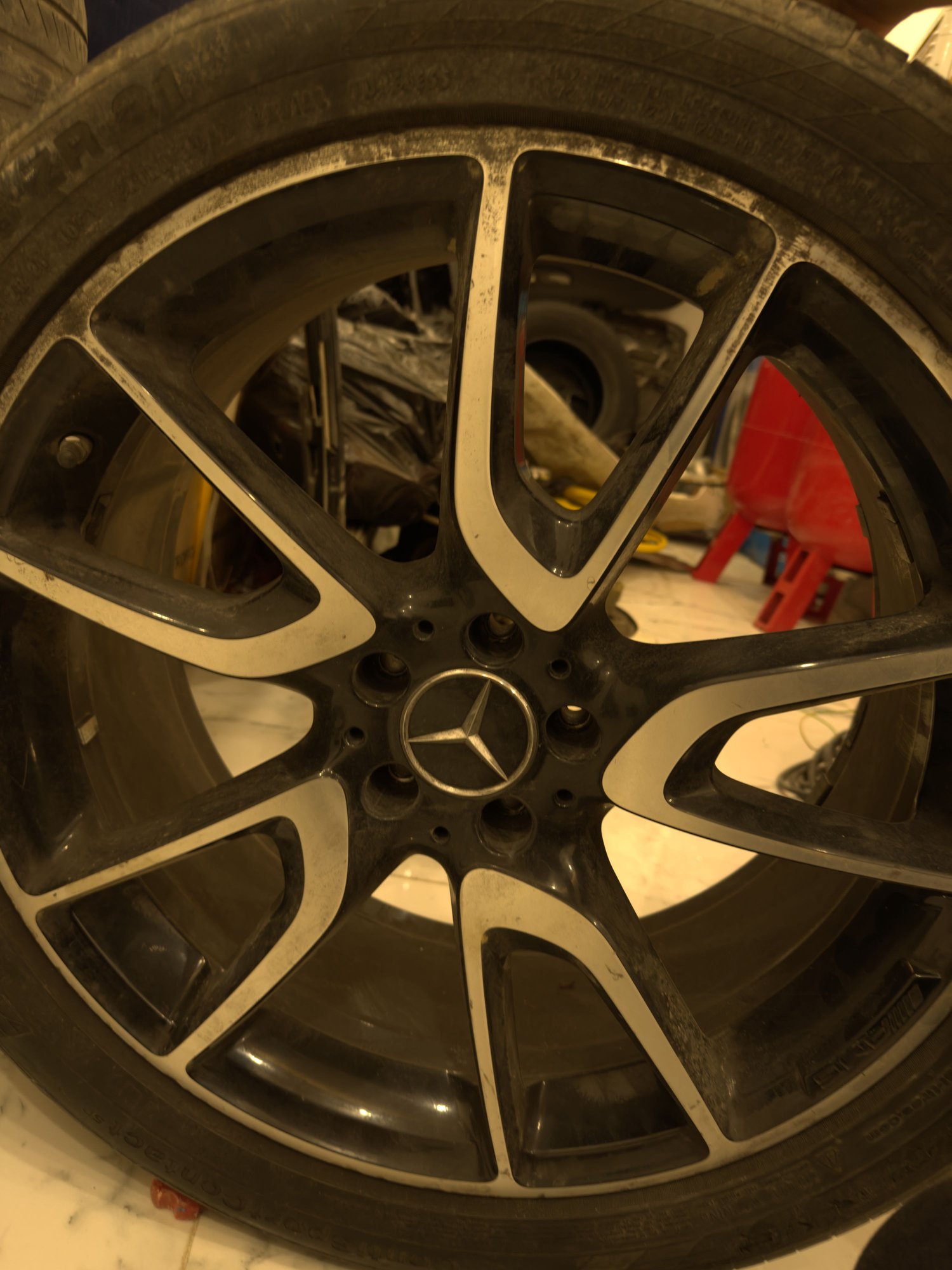 Steering/Suspension - 43 21inch amg wheel - Used - 2017 to 2023 Mercedes-Benz GLC43 AMG - Dubai, United Arab Emirates