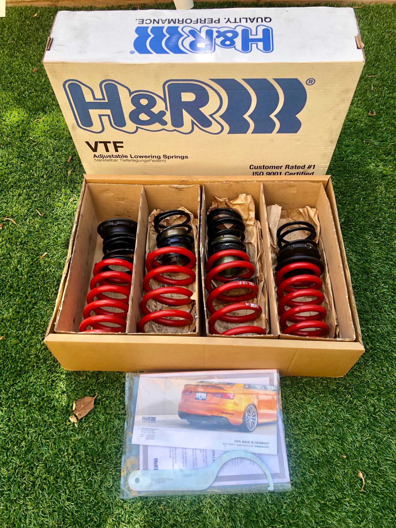 Steering/Suspension - H&R VTF ADJUSTABLE SPRINGS - W205 C300 SEDAN - Used - 2015 to 2019 Mercedes-Benz C300 - Irvine, CA 92603, United States