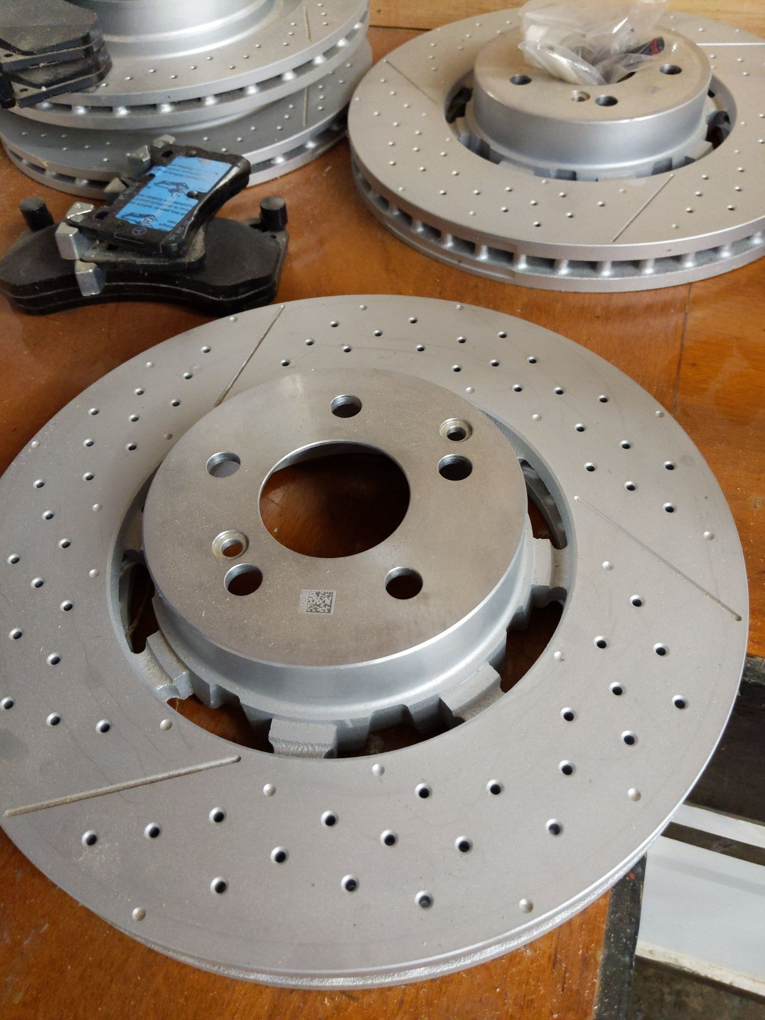 Brakes - 2012 c63 p31 brake rotors front and back - New - 2012 Mercedes-Benz C63 AMG - Virginia Beach, VA 23464, United States
