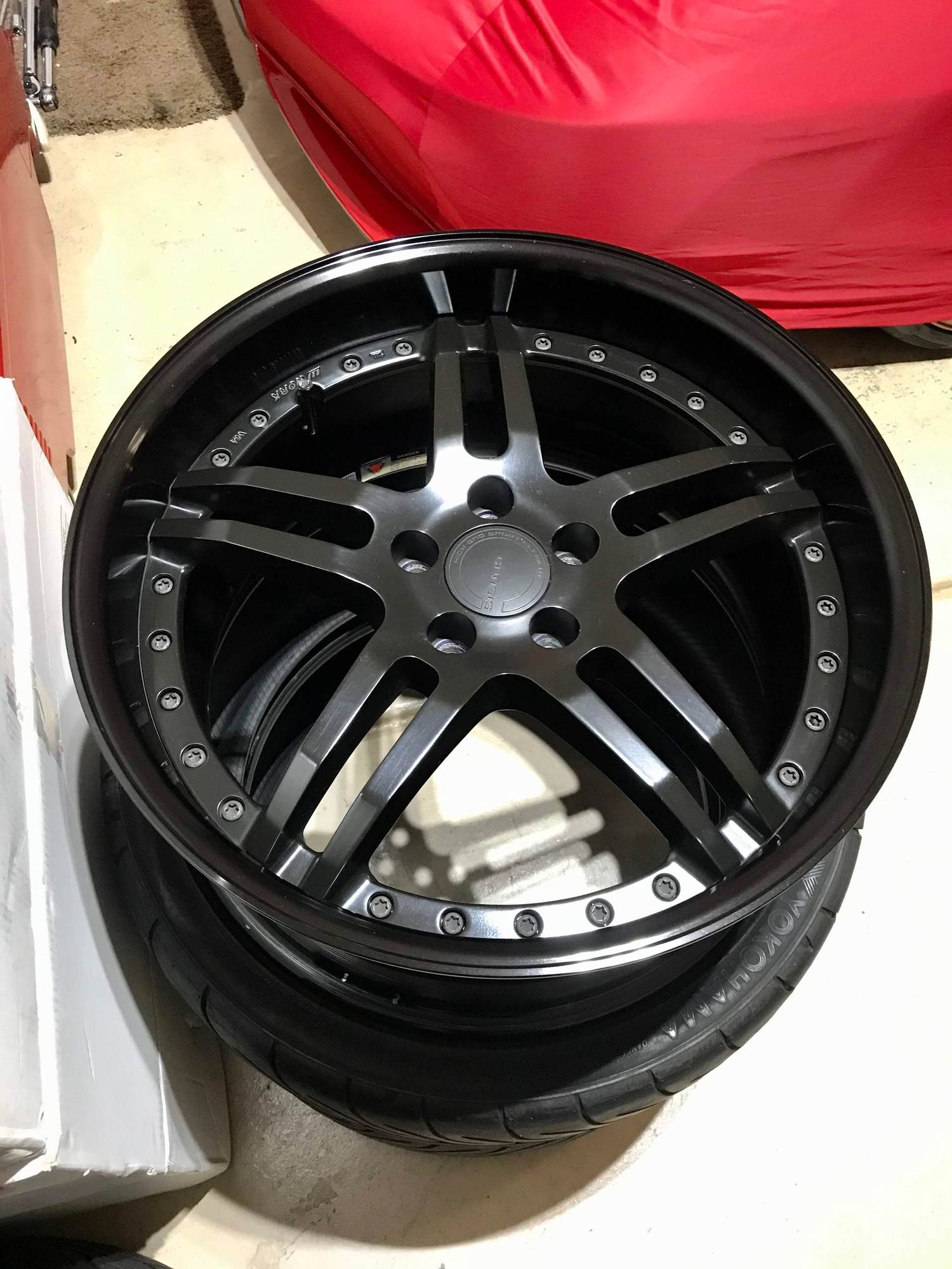 Wheels and Tires/Axles - WORK Gnosis GS II shadow series 19x8.5 / 19x9.5 with new Falken Azenis tires - Used - Rancho Cucamoga, CA 91739, United States