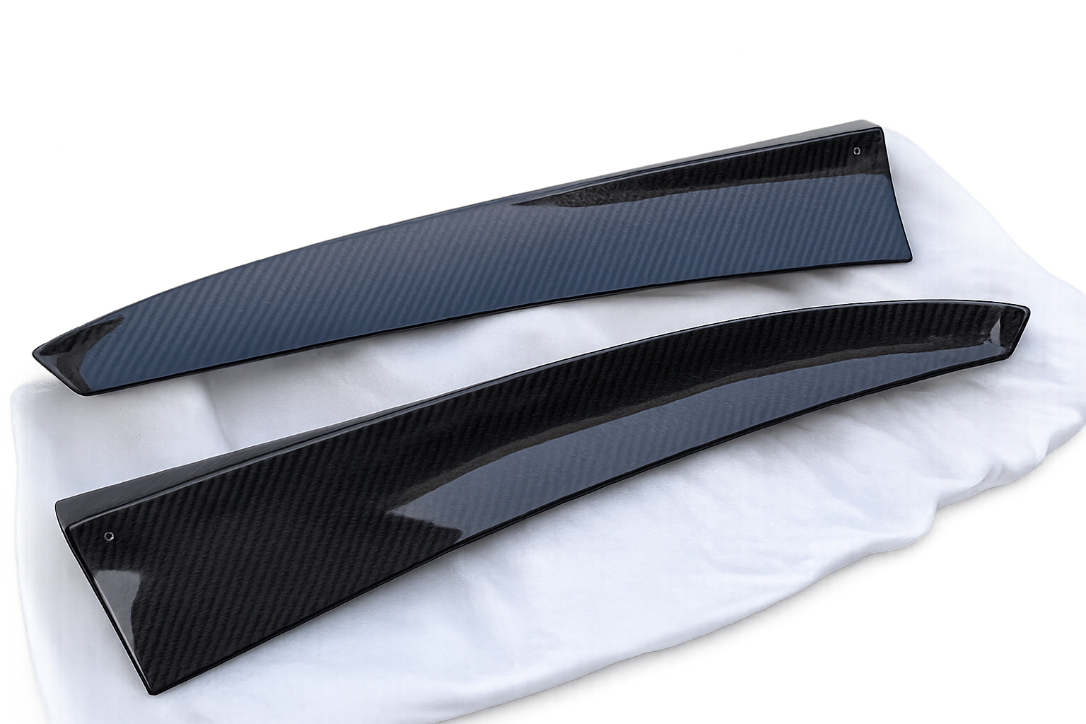 Accessories - Real Carbon Fiber Rear Bumper Side Splitters - Merc W205 (C300/C43/C63) - New - 2015 to 2017 Mercedes-Benz C43 AMG - San Francisco, CA 94105, United States