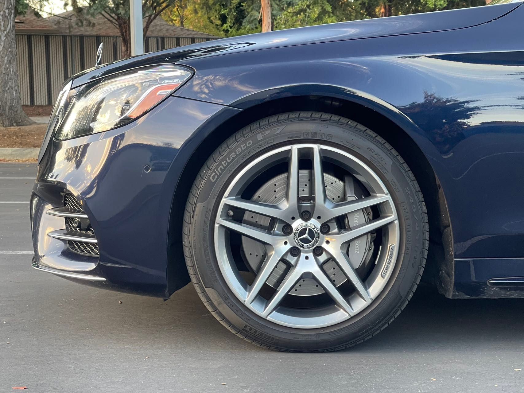 2018 Mercedes-Benz S560 - [FS] 2018 Mercedes-Benz S-Class S560 Sedan - Lunar Blue / Porcelain + Espresso Napa - Used - VIN WDDUG8DBXJA392803 - 49,800 Miles - 8 cyl - 2WD - Automatic - Sedan - Blue - San Jose, CA 95129, United States