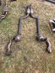 Engine - Exhaust - W204 c63 primary cats and stock manifold - Used - 0  All Models - Los Angeles, CA 90012, United States
