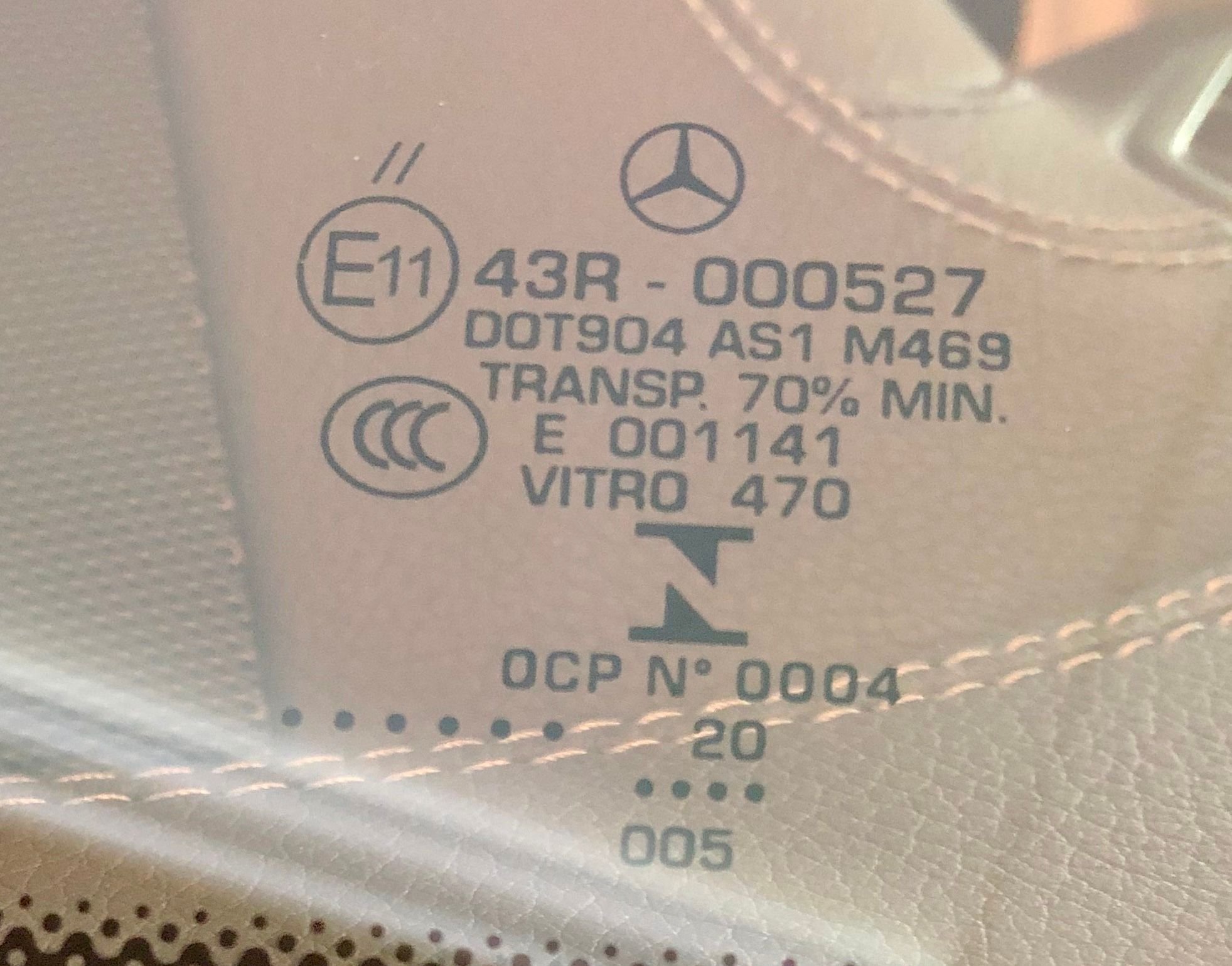 Decoding Number on Windshield Forums