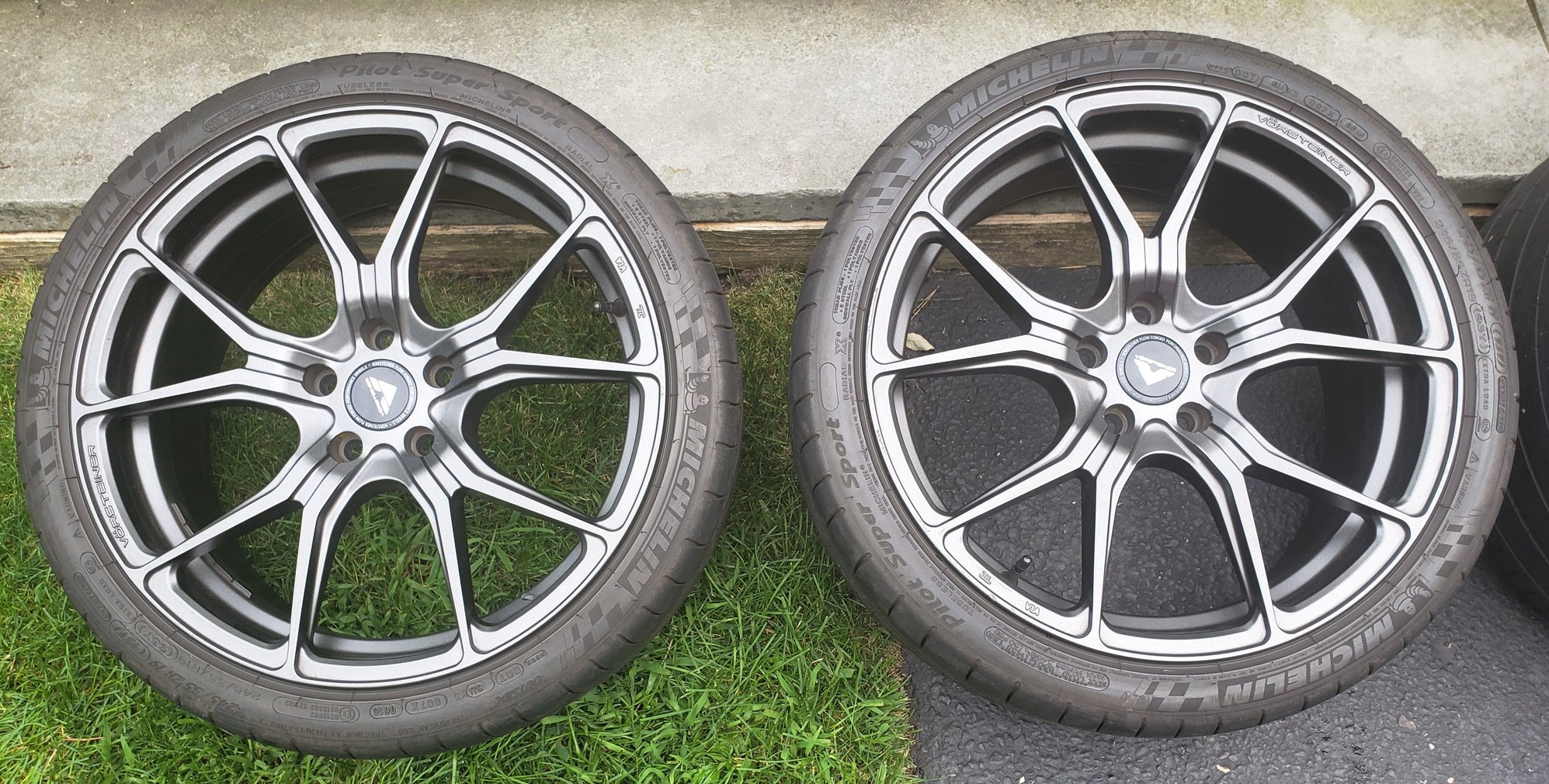 Wheels and Tires/Axles - Vorsteiner V-FF 103 19 in wheels, Michelin Pilot Super Sport tires FS, C63 fit - Used - 2008 to 2020 Mercedes-Benz C63 AMG - Winnetka, IL 60093, United States