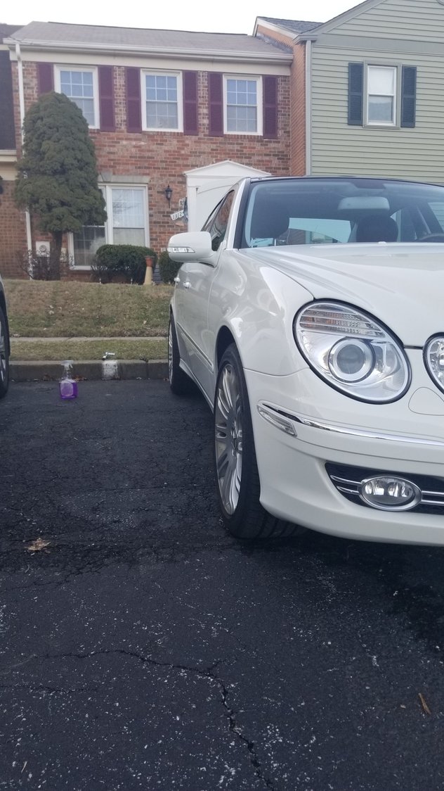 Just put some 20mm H&R spacers on my E350 Forums