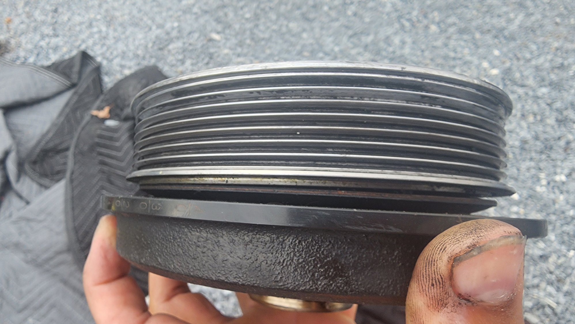 OM642 2015 gl350 Oil Leak Crank shaft pulley Forums