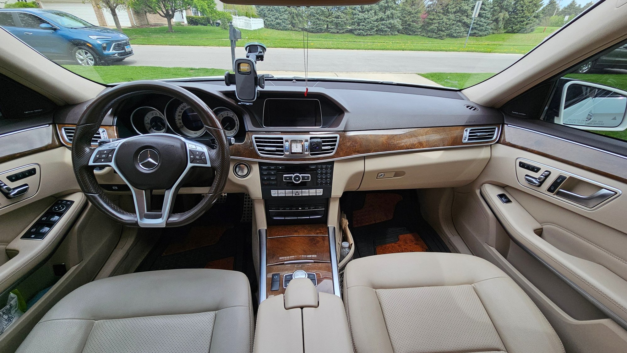 2014 Mercedes-Benz E350 - Super Clean 2014 E350 AMG Sport Package - Used - VIN WDDHF5KB3EB037560 - 65,000 Miles - 6 cyl - 2WD - Automatic - Sedan - White - Plainfield, IL 60585, United States