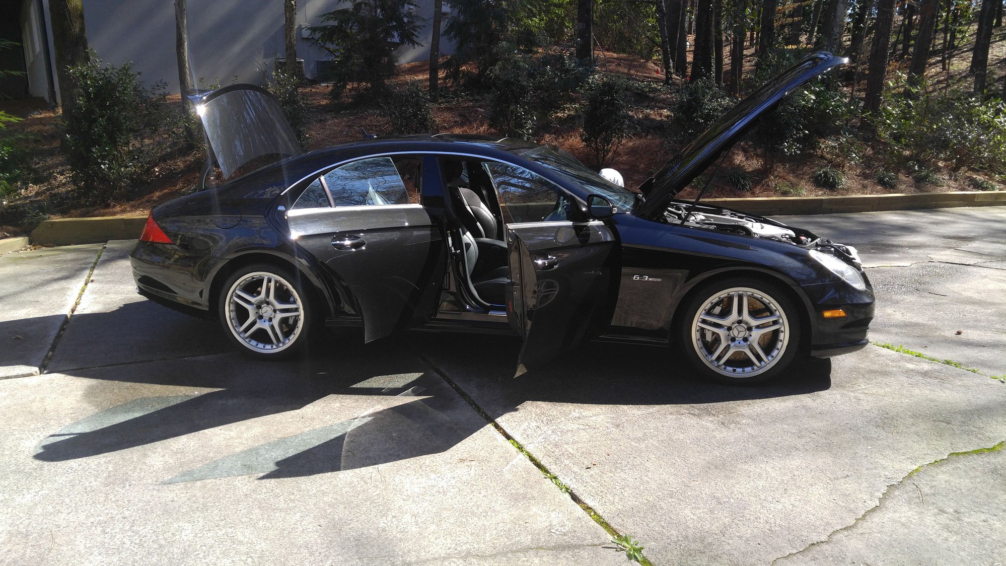2008 Mercedes-Benz CLS63 AMG - 2008 MERCEDES BENZ CLS63 AMG 030 PERFORMANCE PACKAGE OBSIDIAN BLACK / ALCANTARA PKG - Used - VIN WDDDJ77X38A118291 - 8 cyl - 2WD - Automatic - Coupe - Black - Atlanta, GA 30327, United States