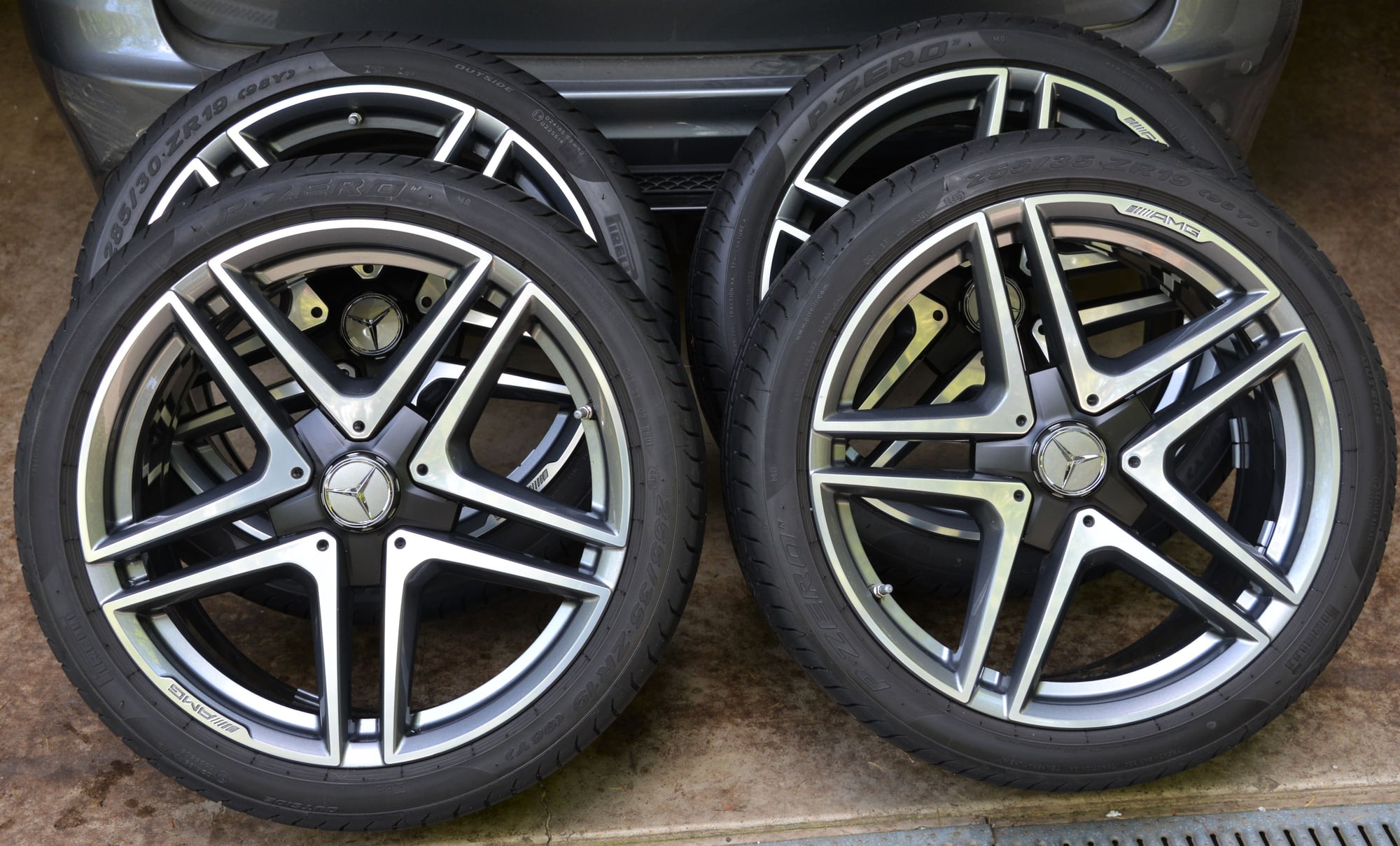 Wheels and Tires/Axles - Mercedes/AMG 19" OEM Forged Wheels and Tires - Like New - Used - All Years Mercedes-Benz E63 AMG - Sherwood, OR 97140, United States